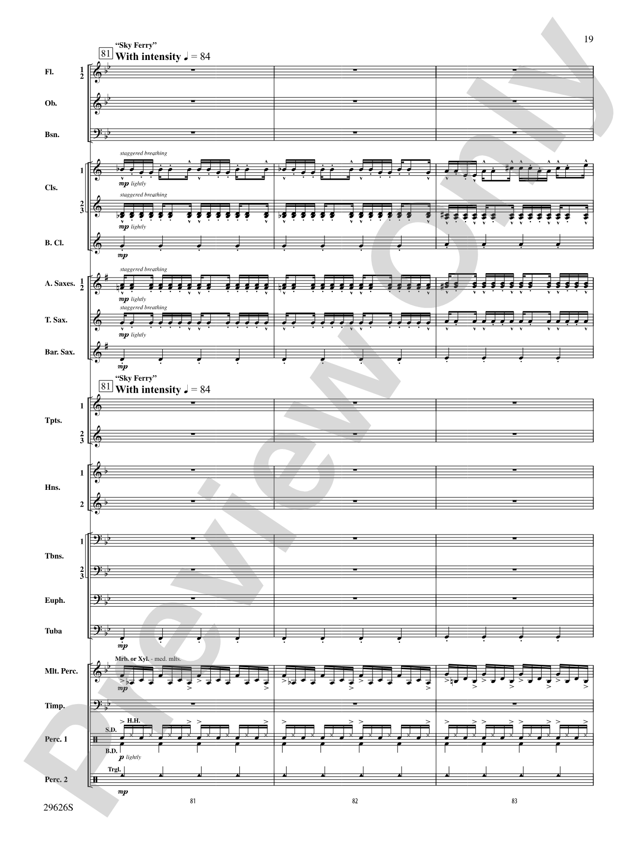 The Golden Compass: Concert Band Conductor Score & Parts