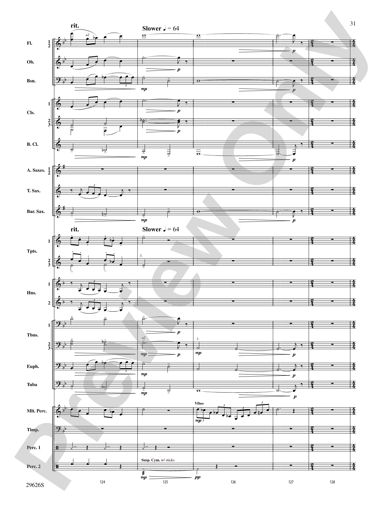 The Golden Compass: Concert Band Conductor Score & Parts