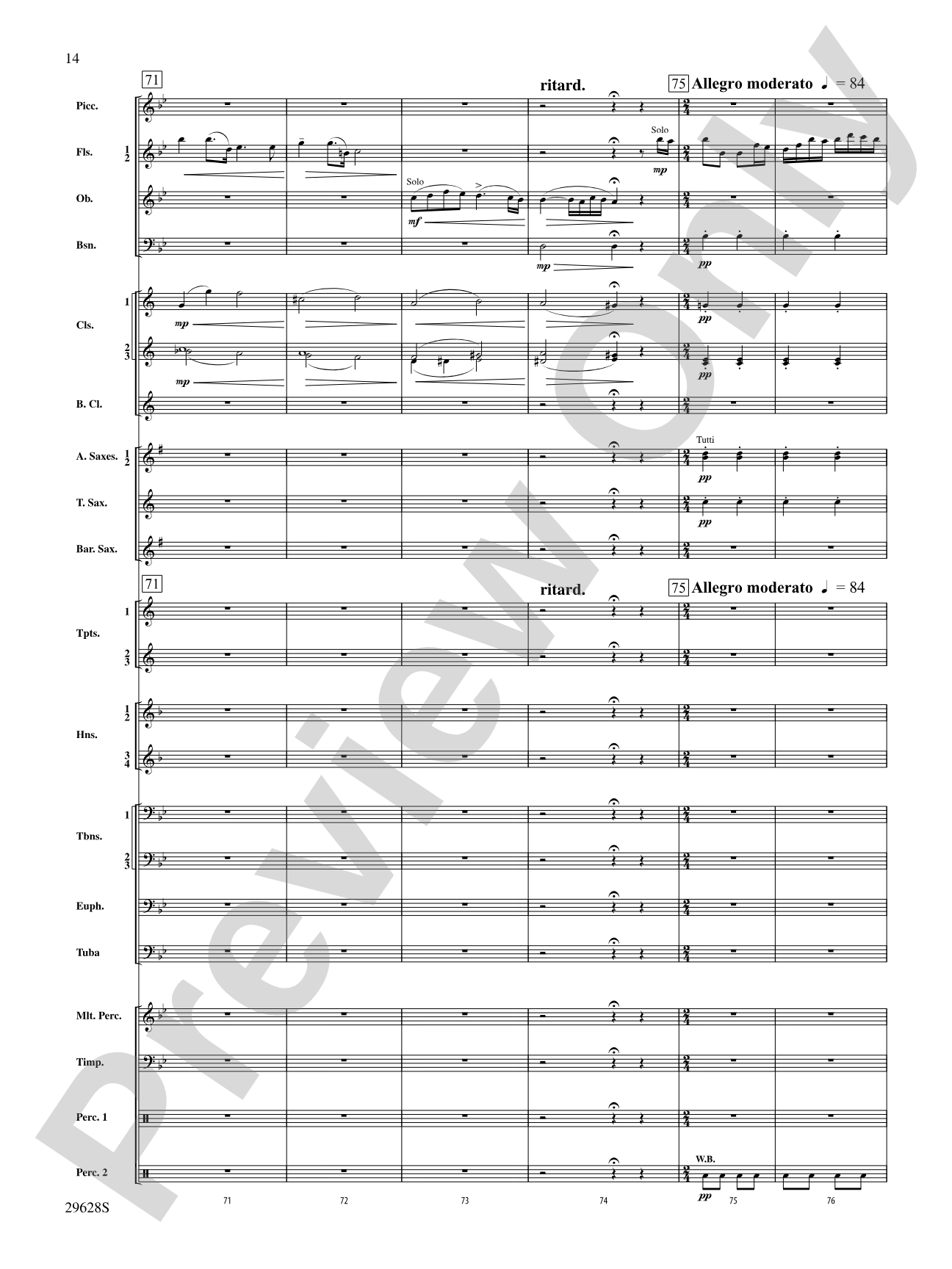 Fantasia on British Sea Songs: Concert Band Conductor Score & Parts