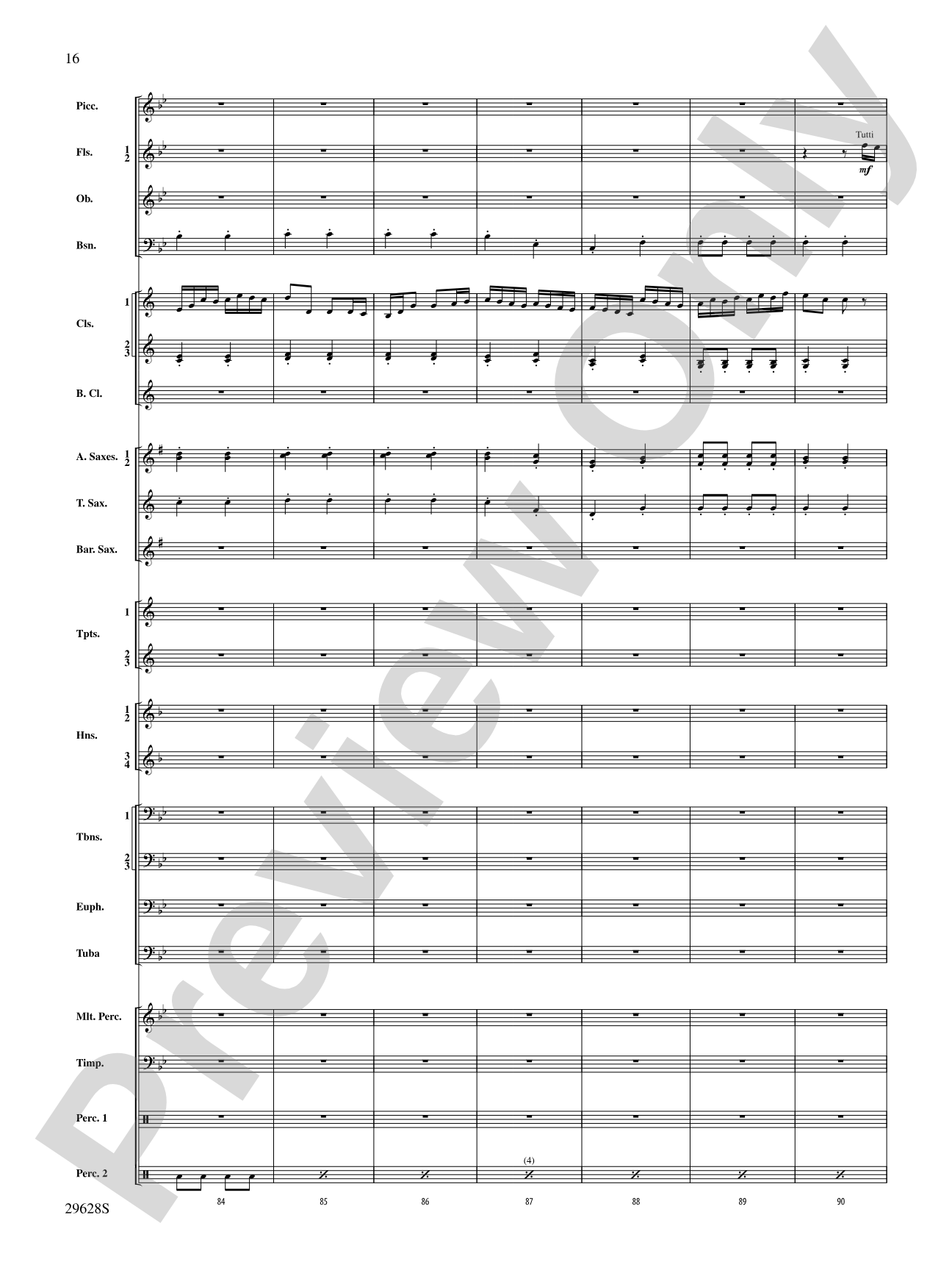 Fantasia on British Sea Songs: Concert Band Conductor Score & Parts