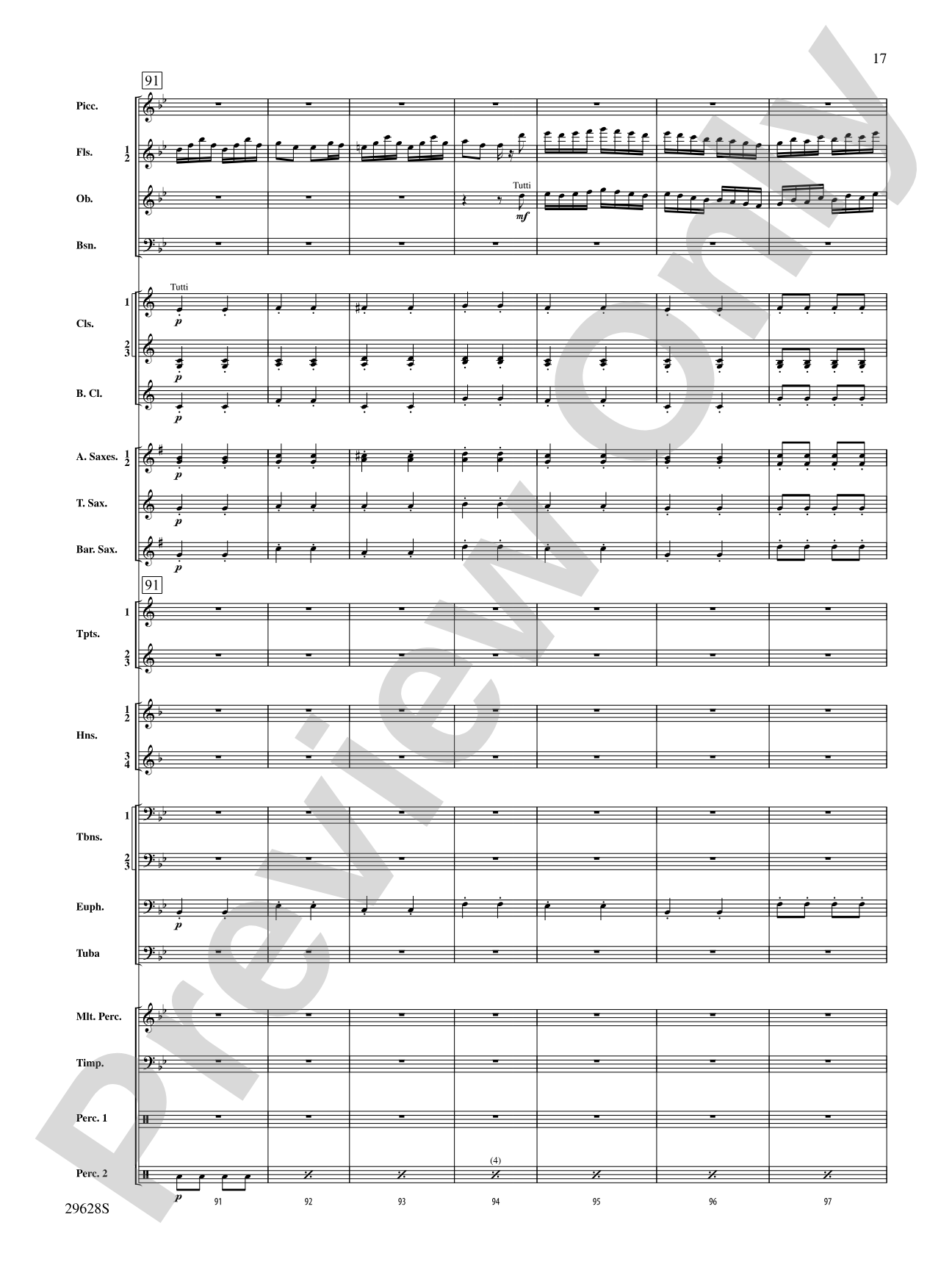 Fantasia on British Sea Songs: Concert Band Conductor Score & Parts