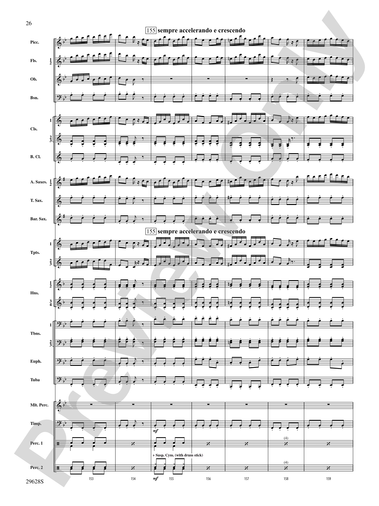 Fantasia on British Sea Songs: Concert Band Conductor Score & Parts