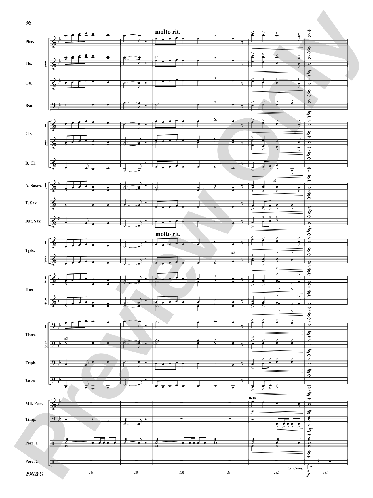 Fantasia on British Sea Songs: Concert Band Conductor Score & Parts