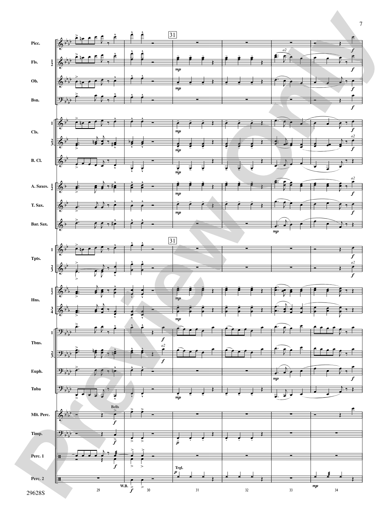 Fantasia on British Sea Songs: Concert Band Conductor Score & Parts