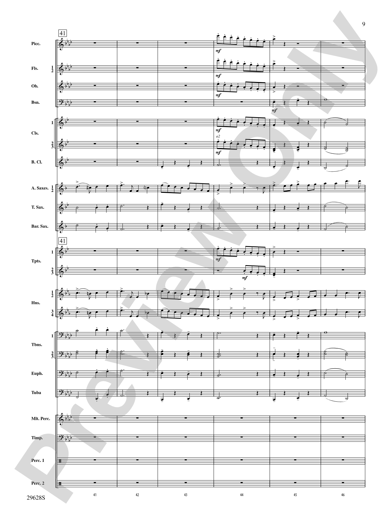Fantasia on British Sea Songs: Concert Band Conductor Score & Parts
