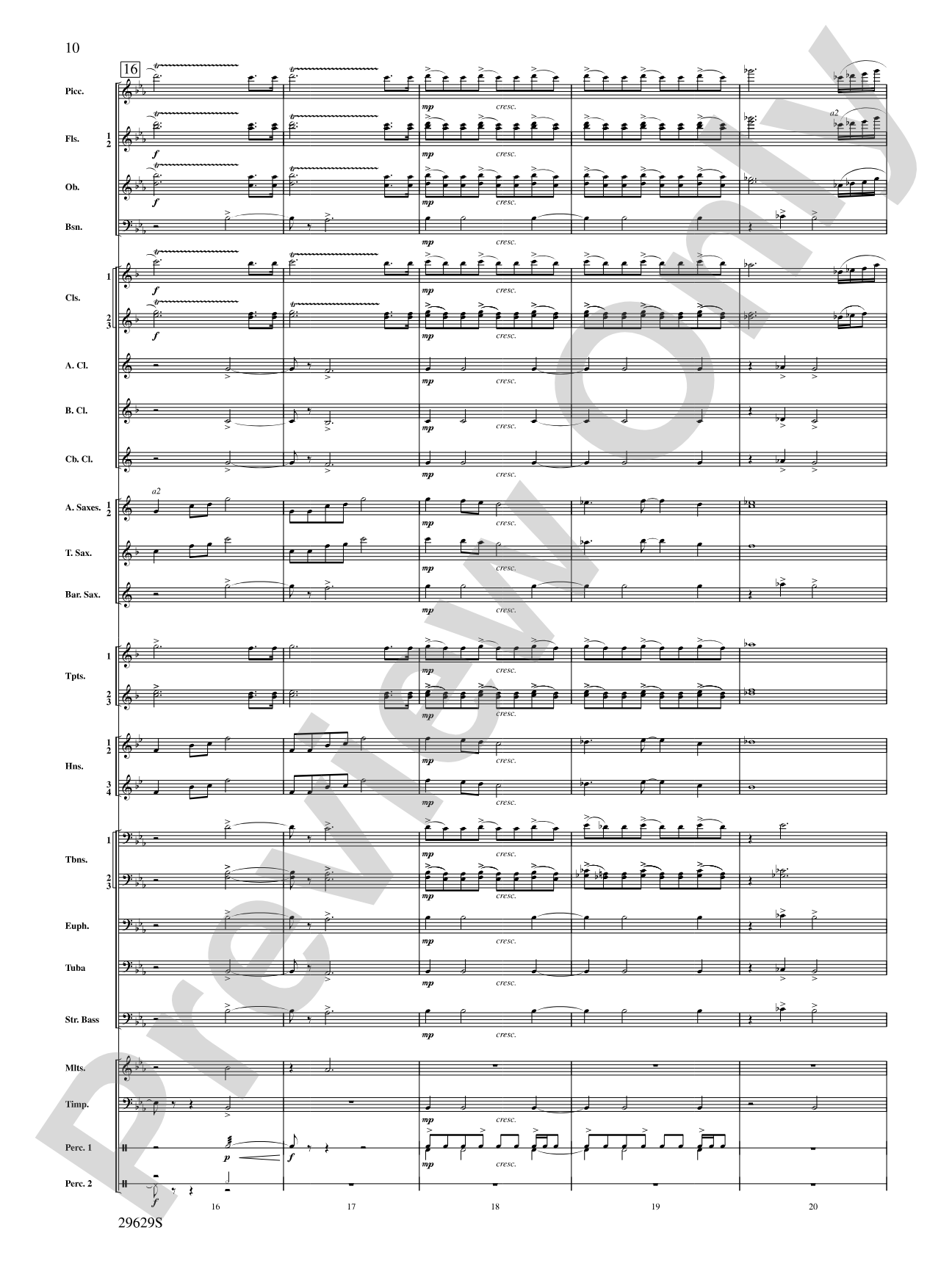 Three Fanfares for a Celebration: Concert Band Conductor Score & Parts