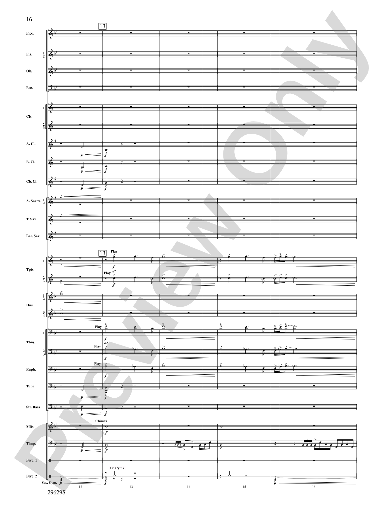 Three Fanfares for a Celebration: Concert Band Conductor Score & Parts