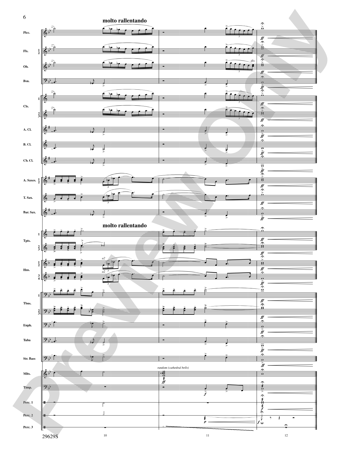 Three Fanfares for a Celebration: Concert Band Conductor Score & Parts