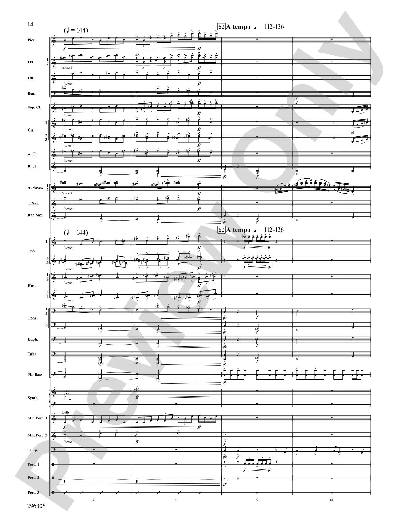 Stawamus Chief: Concert Band Conductor Score & Parts