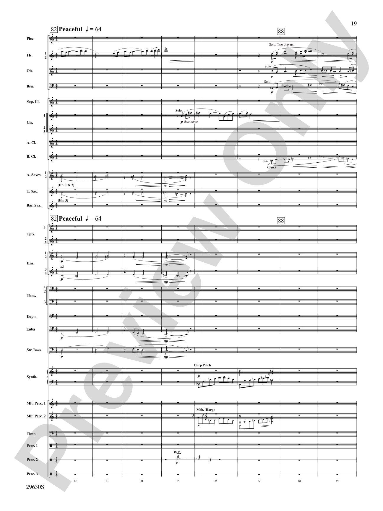 Stawamus Chief: Concert Band Conductor Score & Parts