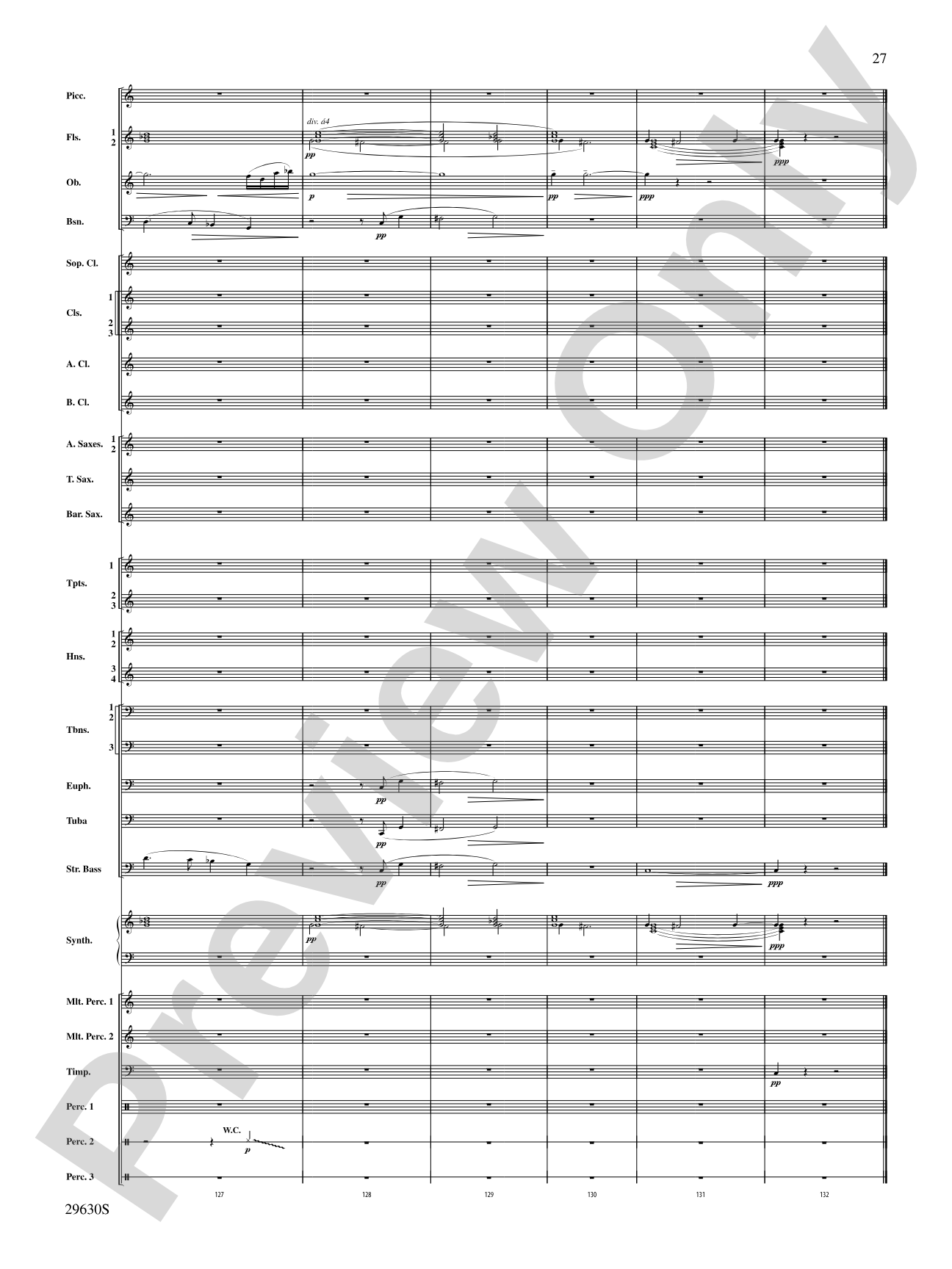 Stawamus Chief: Concert Band Conductor Score & Parts
