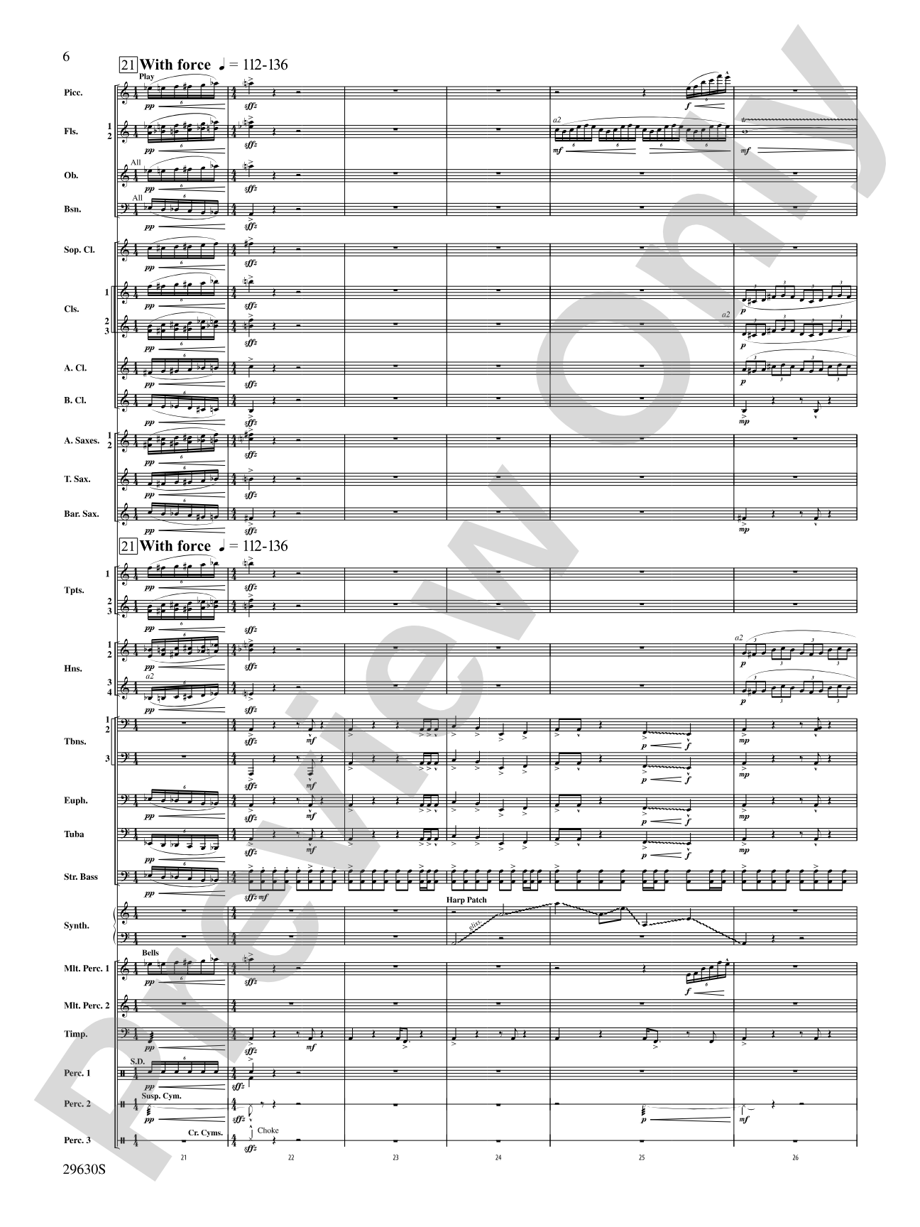 Stawamus Chief: Concert Band Conductor Score & Parts