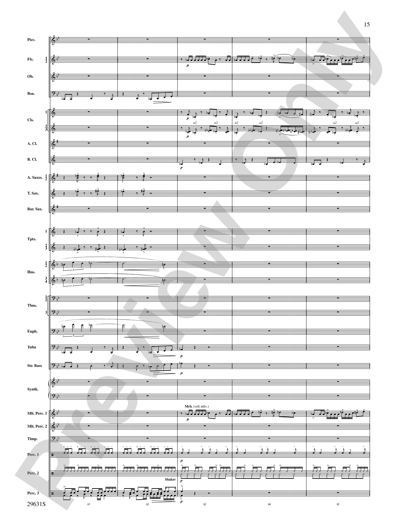 Beyond Whistler: Concert Band Conductor Score & Parts