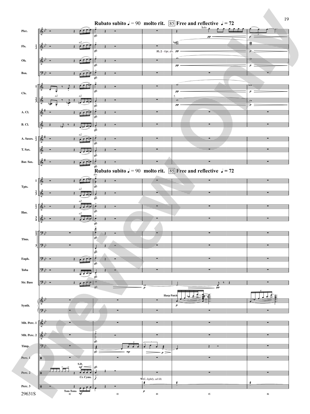 Beyond Whistler: Concert Band Conductor Score & Parts