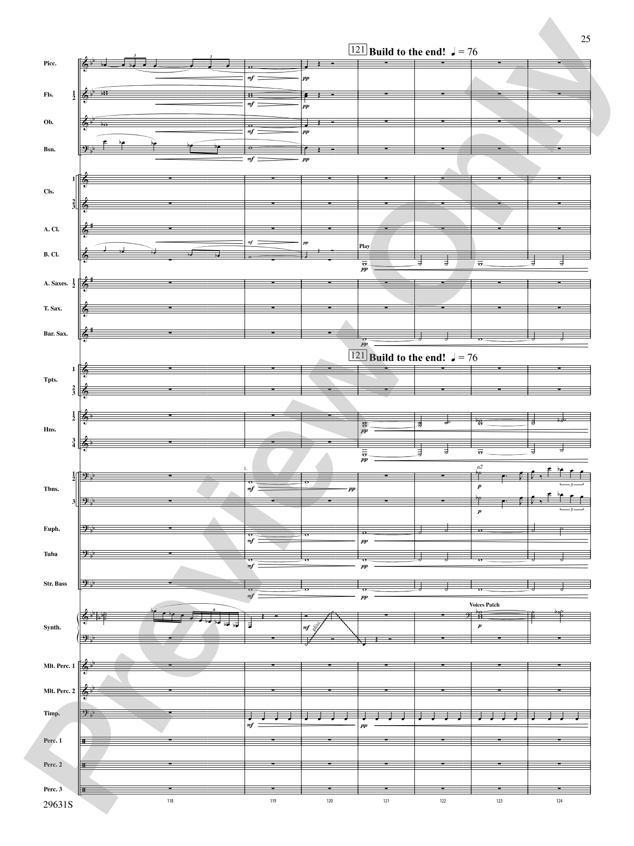 Beyond Whistler: Concert Band Conductor Score & Parts