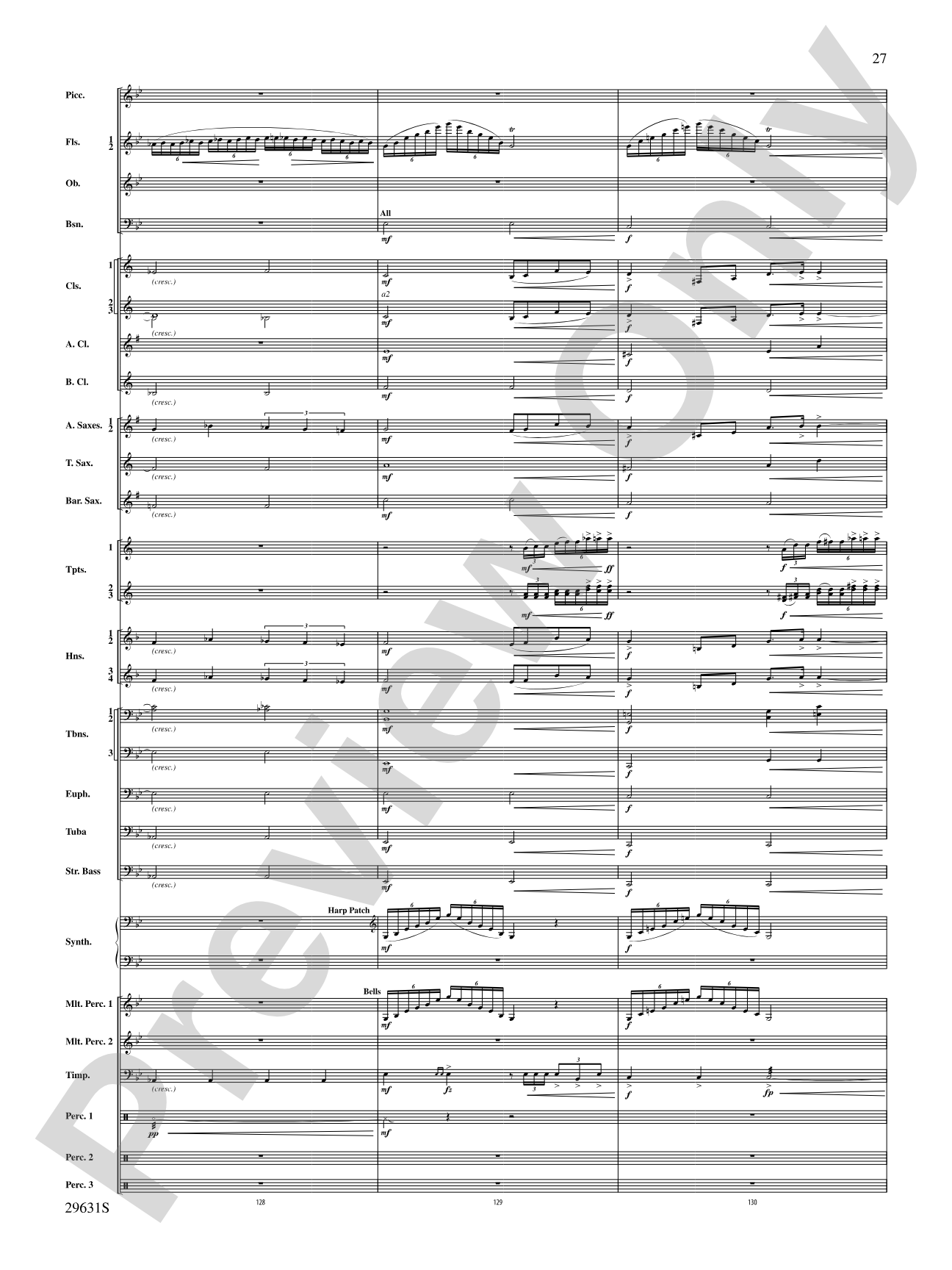 Beyond Whistler: Concert Band Conductor Score & Parts