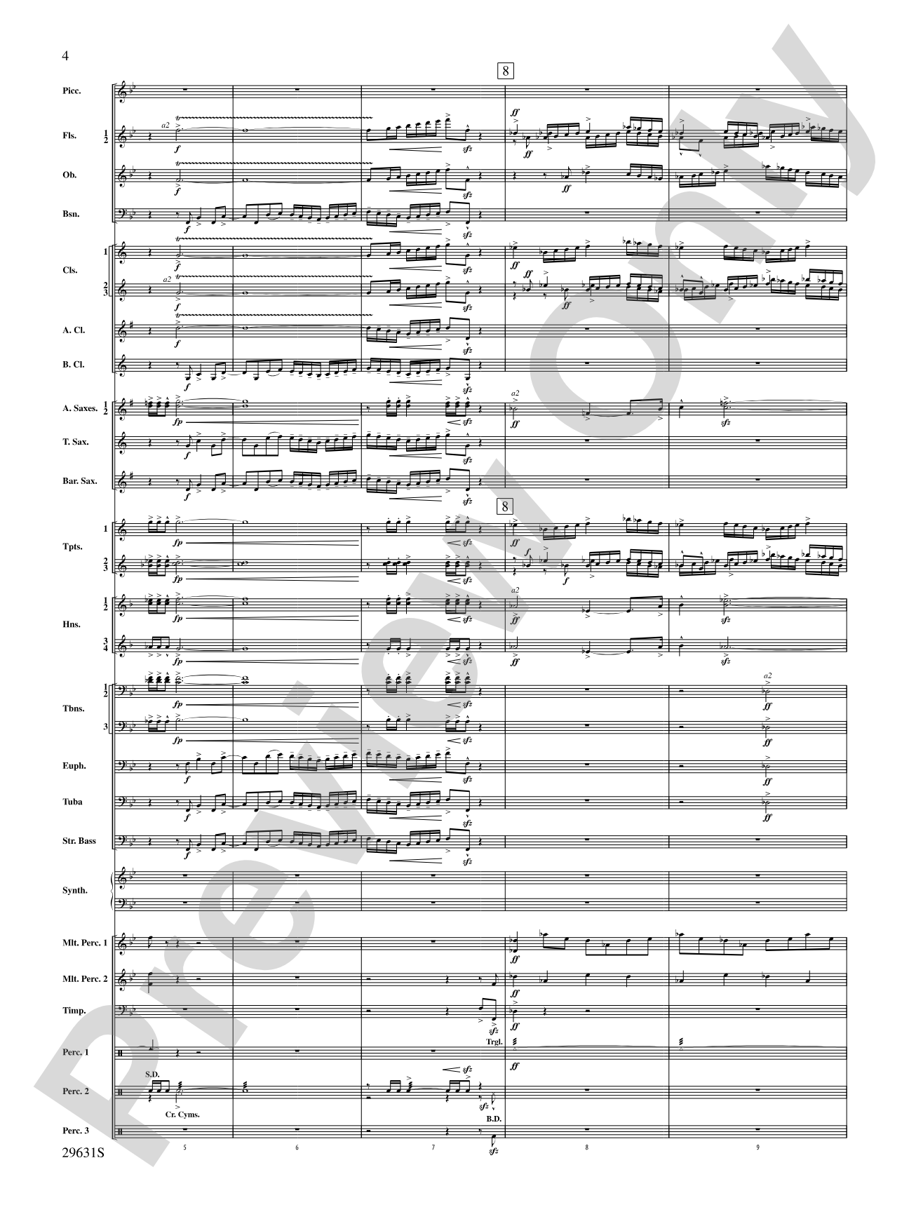 Beyond Whistler: Concert Band Conductor Score & Parts