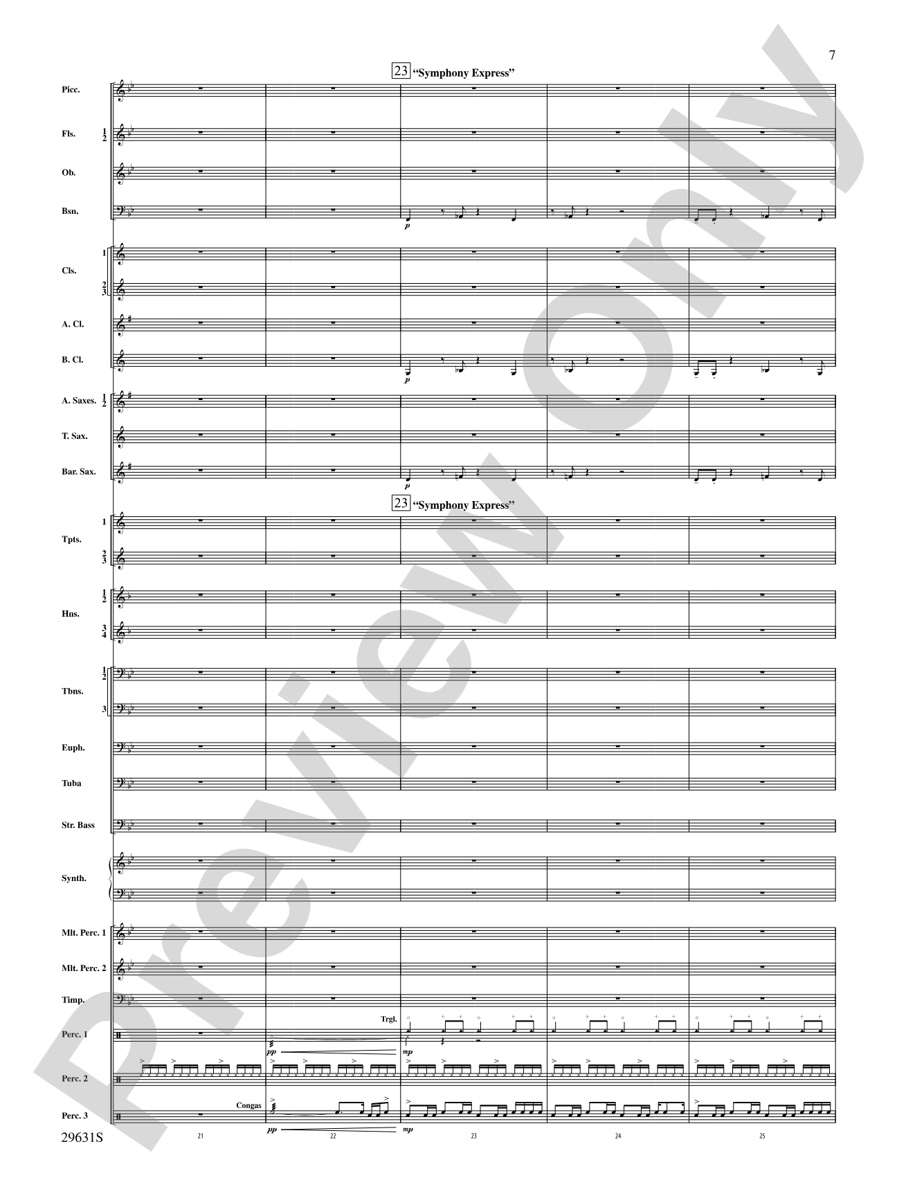 Beyond Whistler: Concert Band Conductor Score & Parts