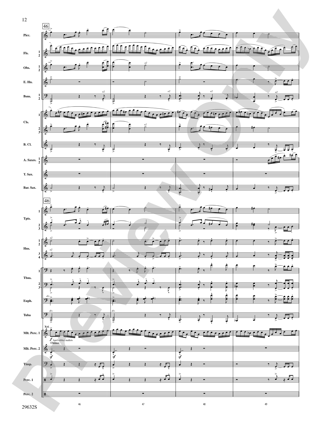 Silverado: Concert Band Conductor Score & Parts