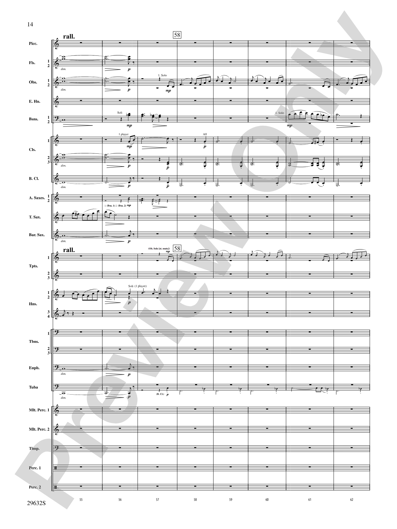 Silverado: Concert Band Conductor Score & Parts
