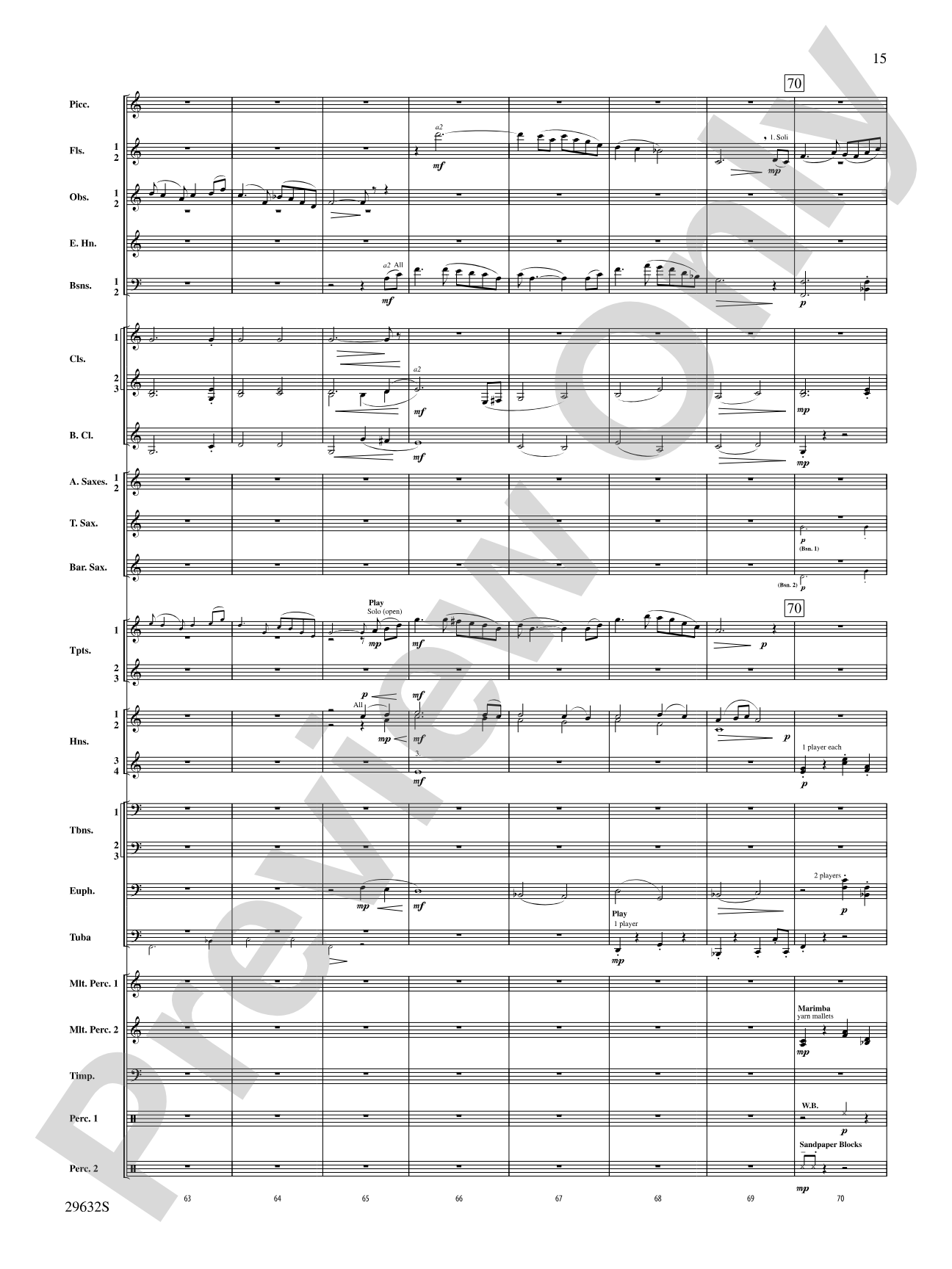 Silverado: Concert Band Conductor Score & Parts