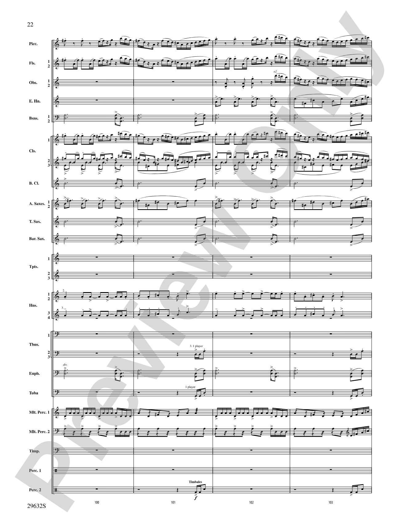 Silverado: Concert Band Conductor Score & Parts