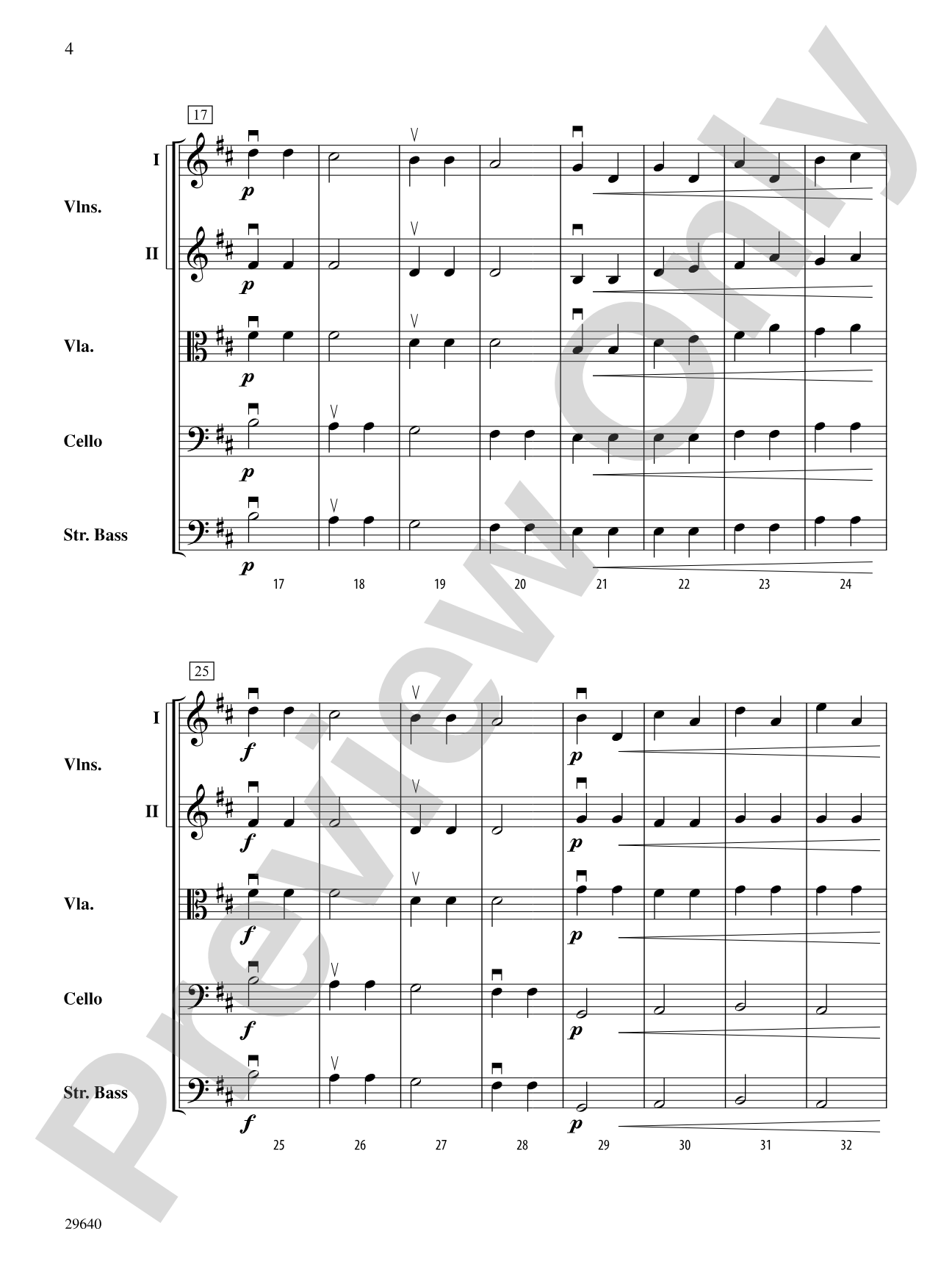 The Winds of Autumn: String Orchestra Conductor Score & Parts