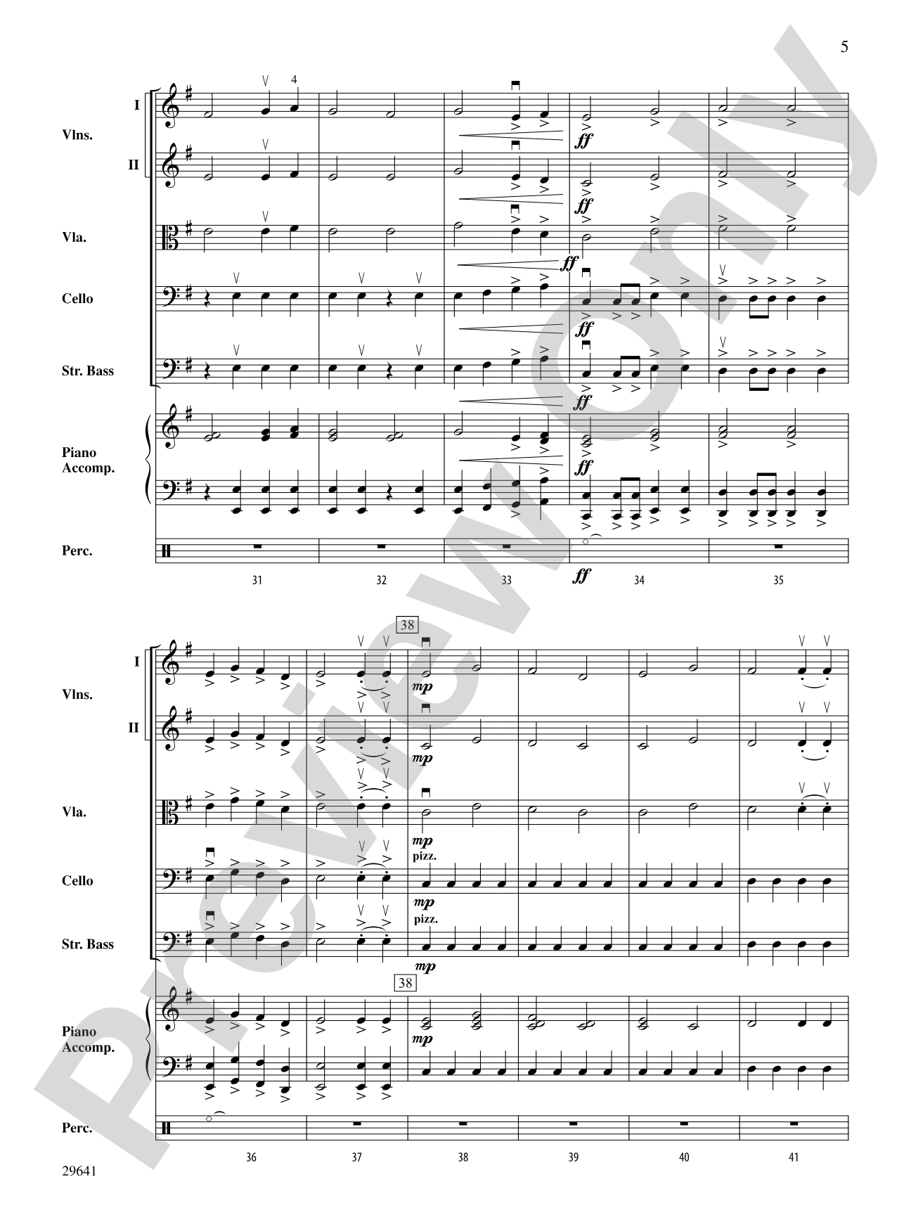 Defender of Time: String Orchestra Conductor Score & Parts