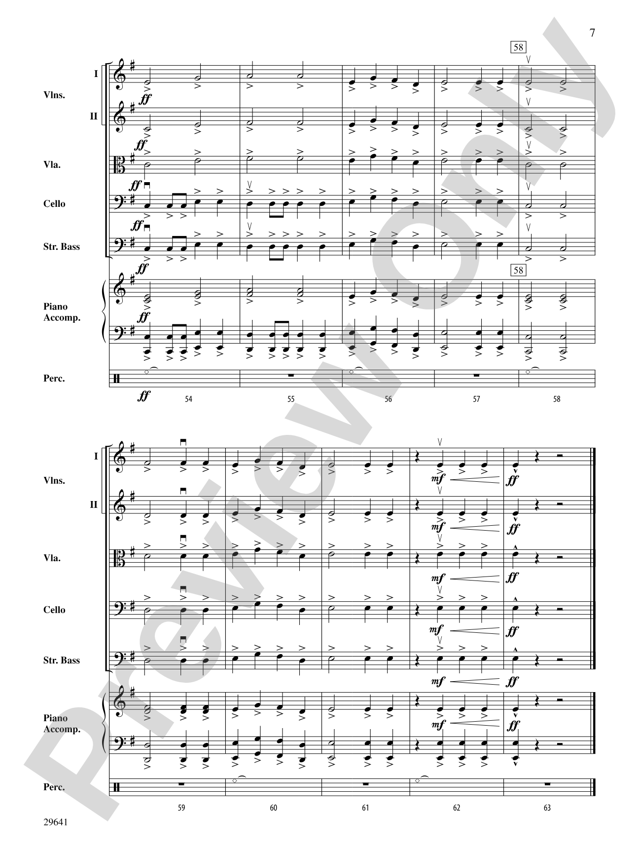 Defender of Time: String Orchestra Conductor Score & Parts