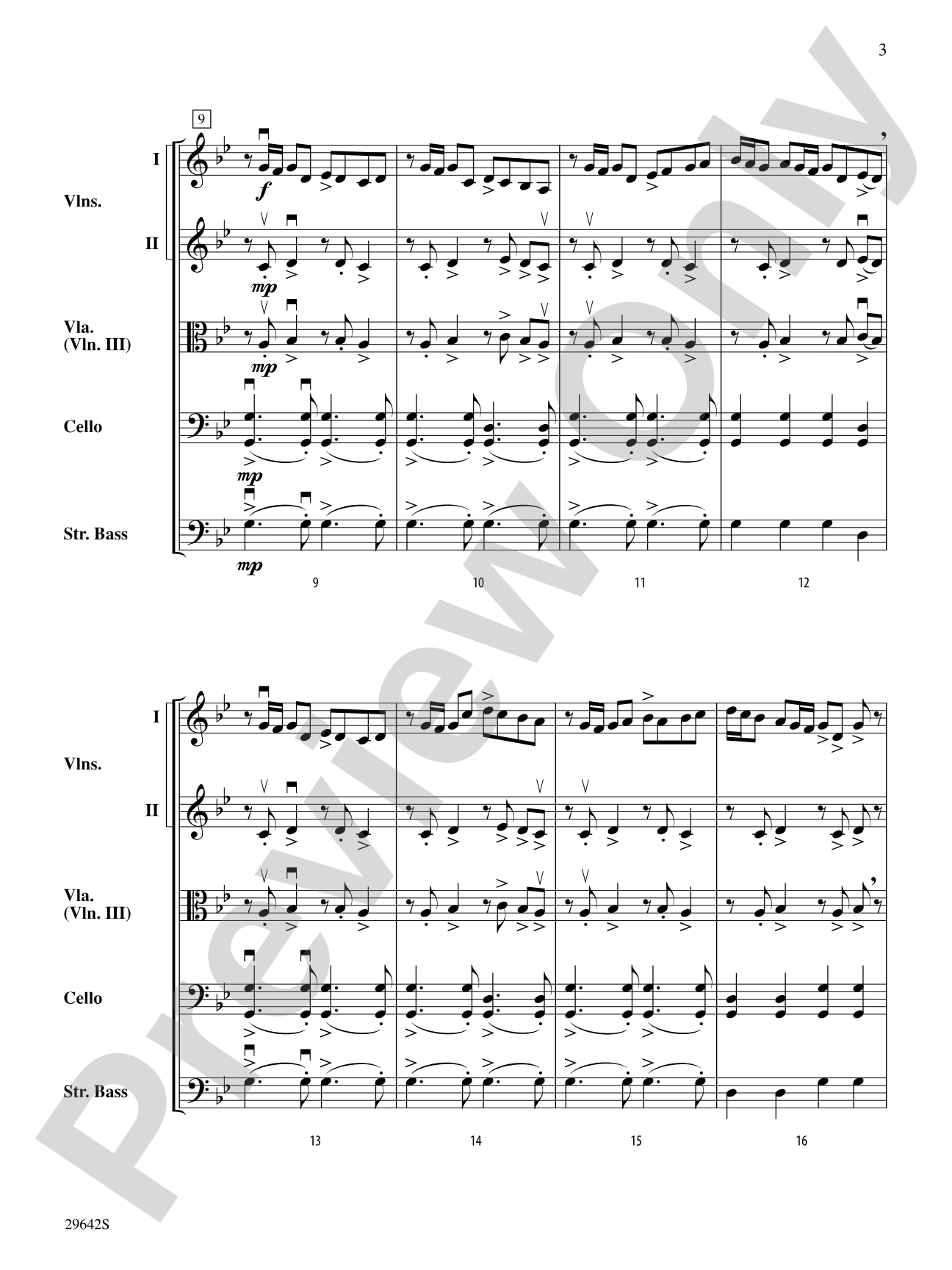 Critter Crawl: String Orchestra Conductor Score & Parts