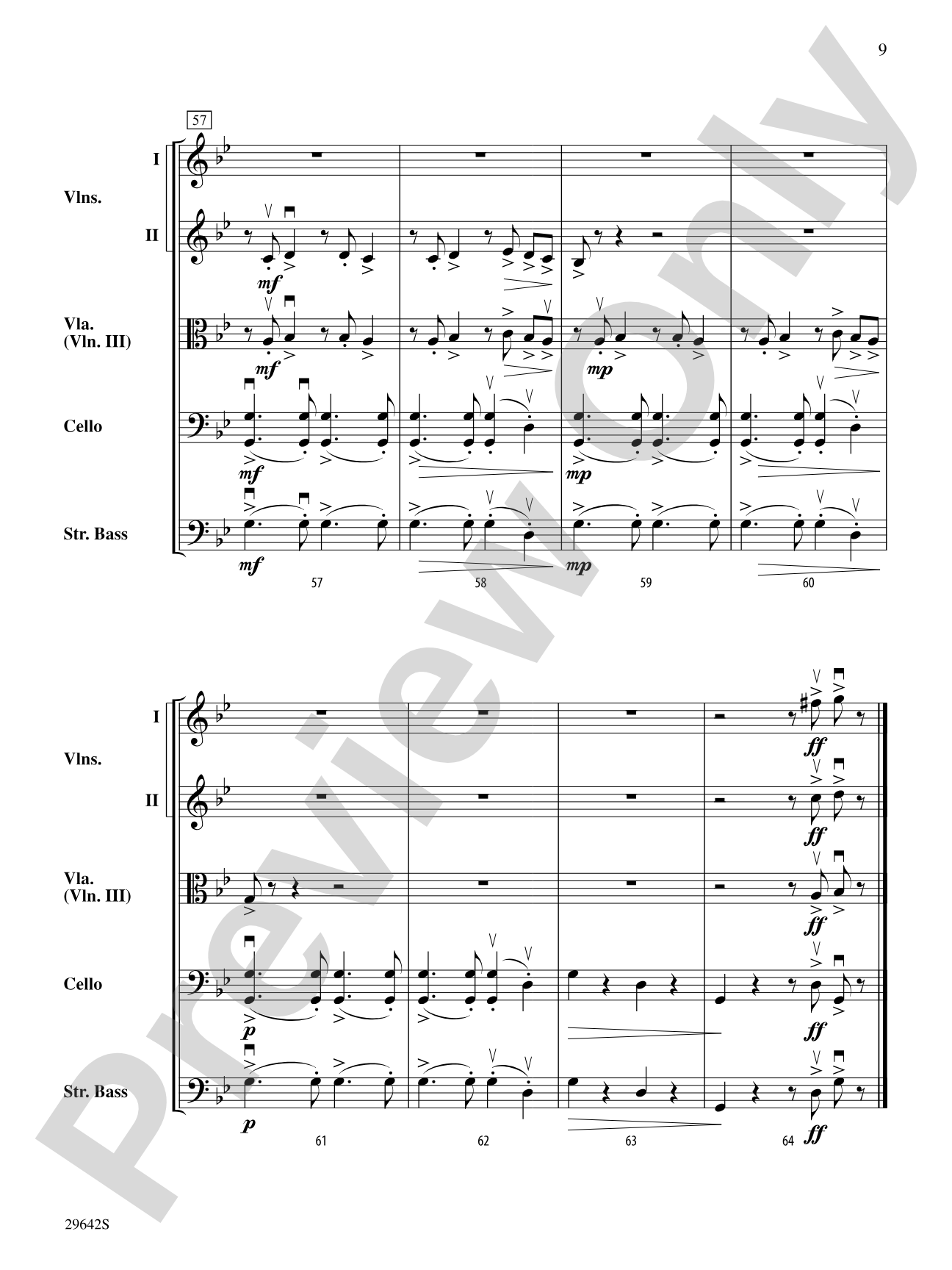 Critter Crawl: String Orchestra Conductor Score & Parts
