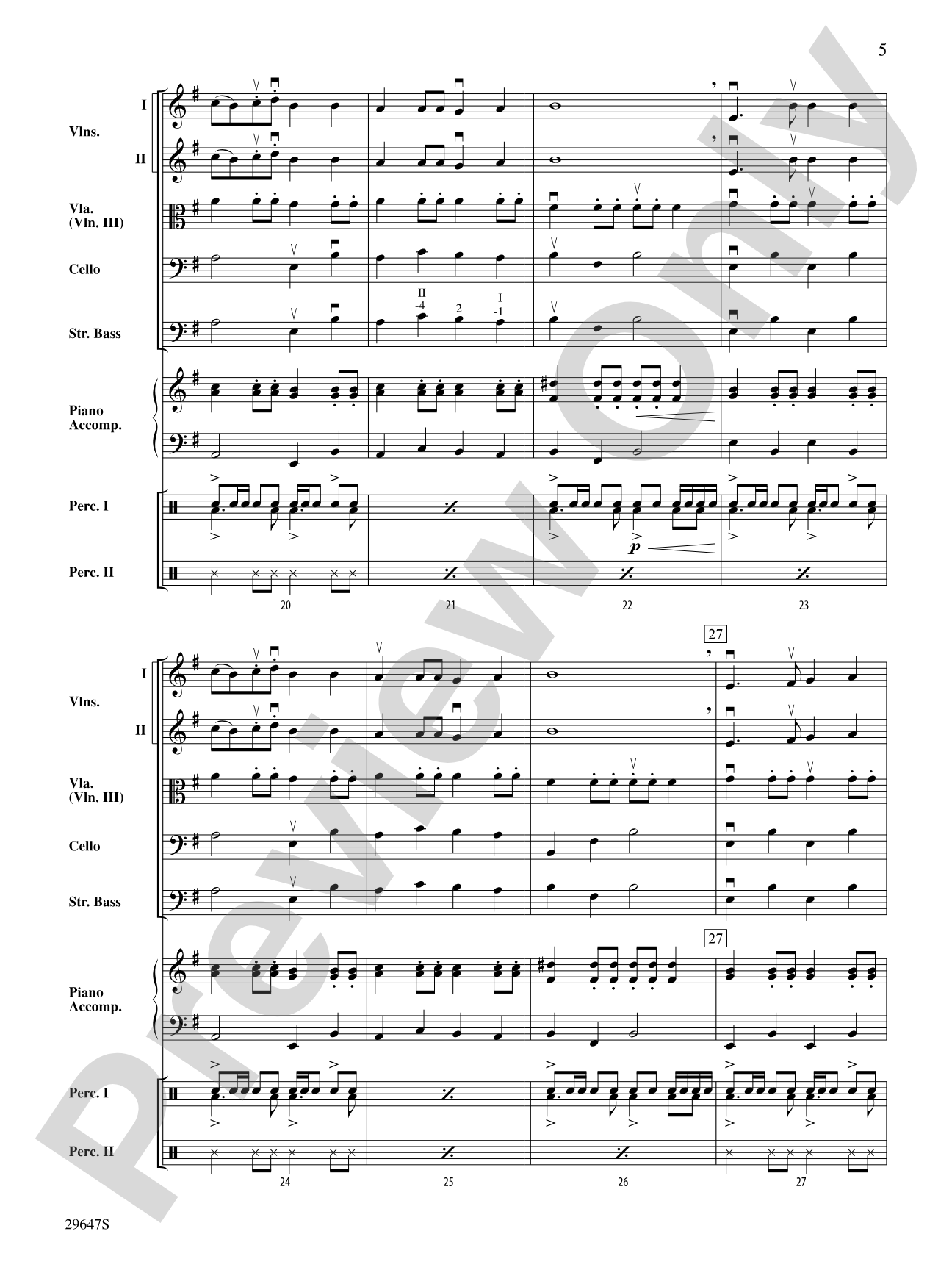 Uskudar: String Orchestra Conductor Score & Parts