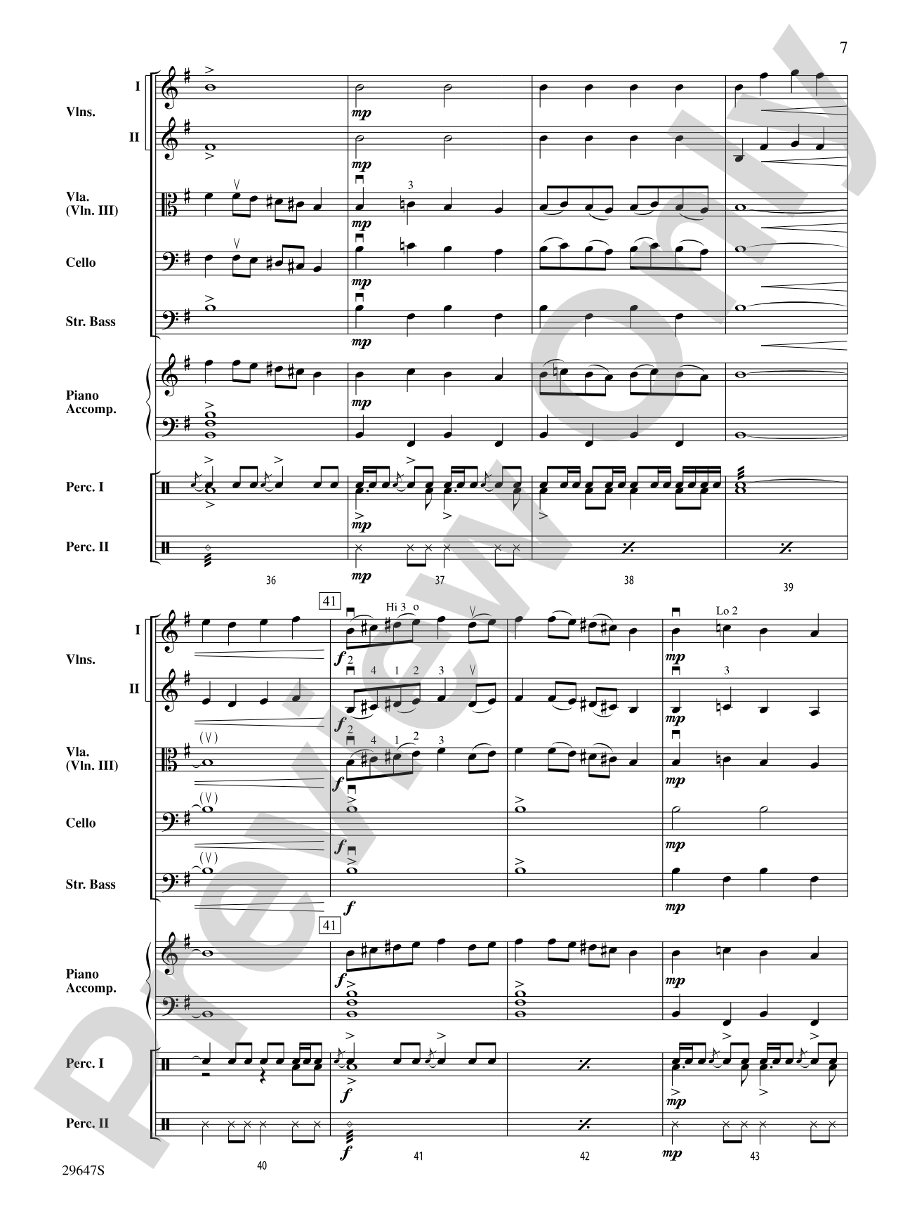 Uskudar: String Orchestra Conductor Score & Parts