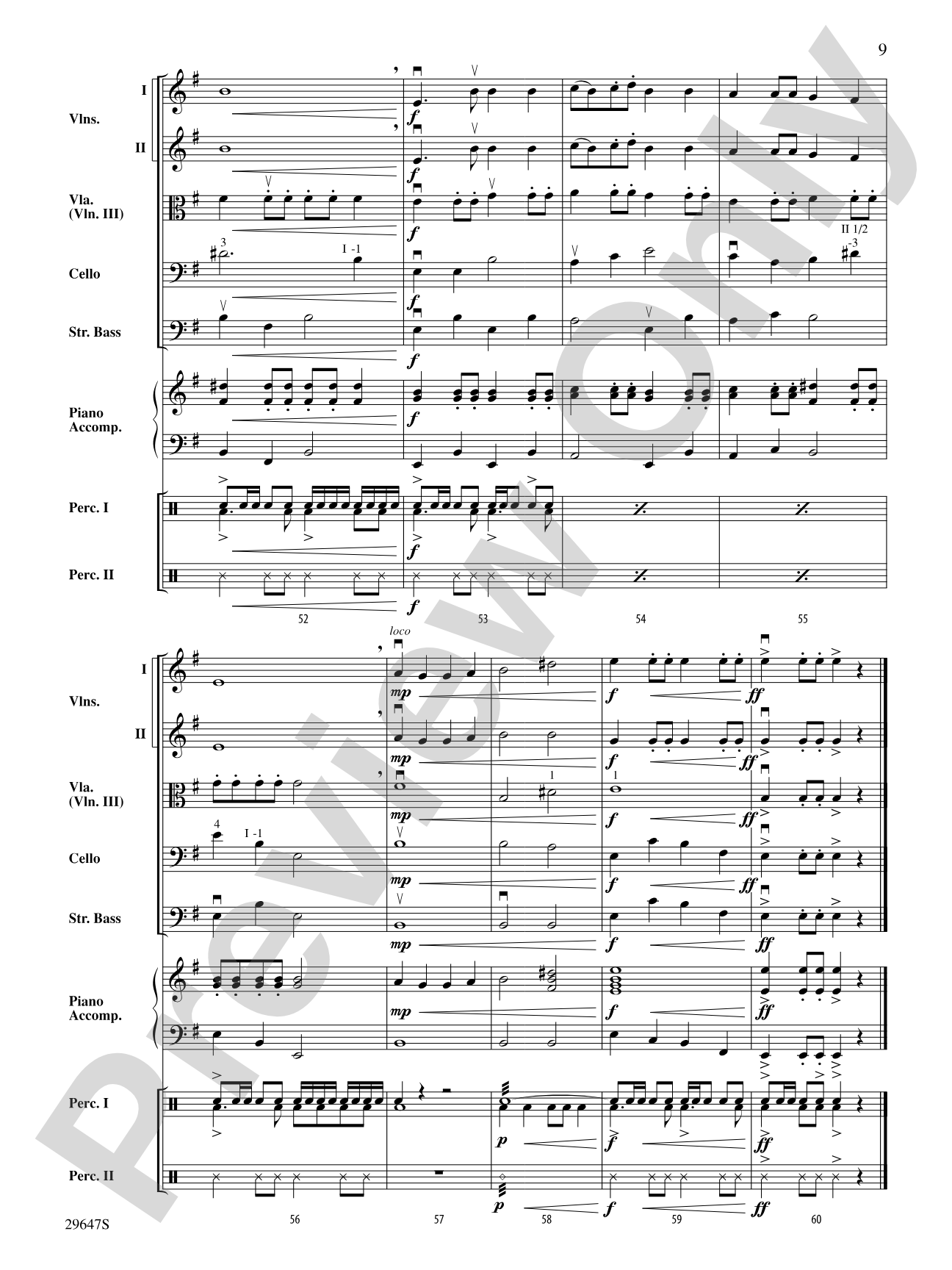 Uskudar: String Orchestra Conductor Score & Parts