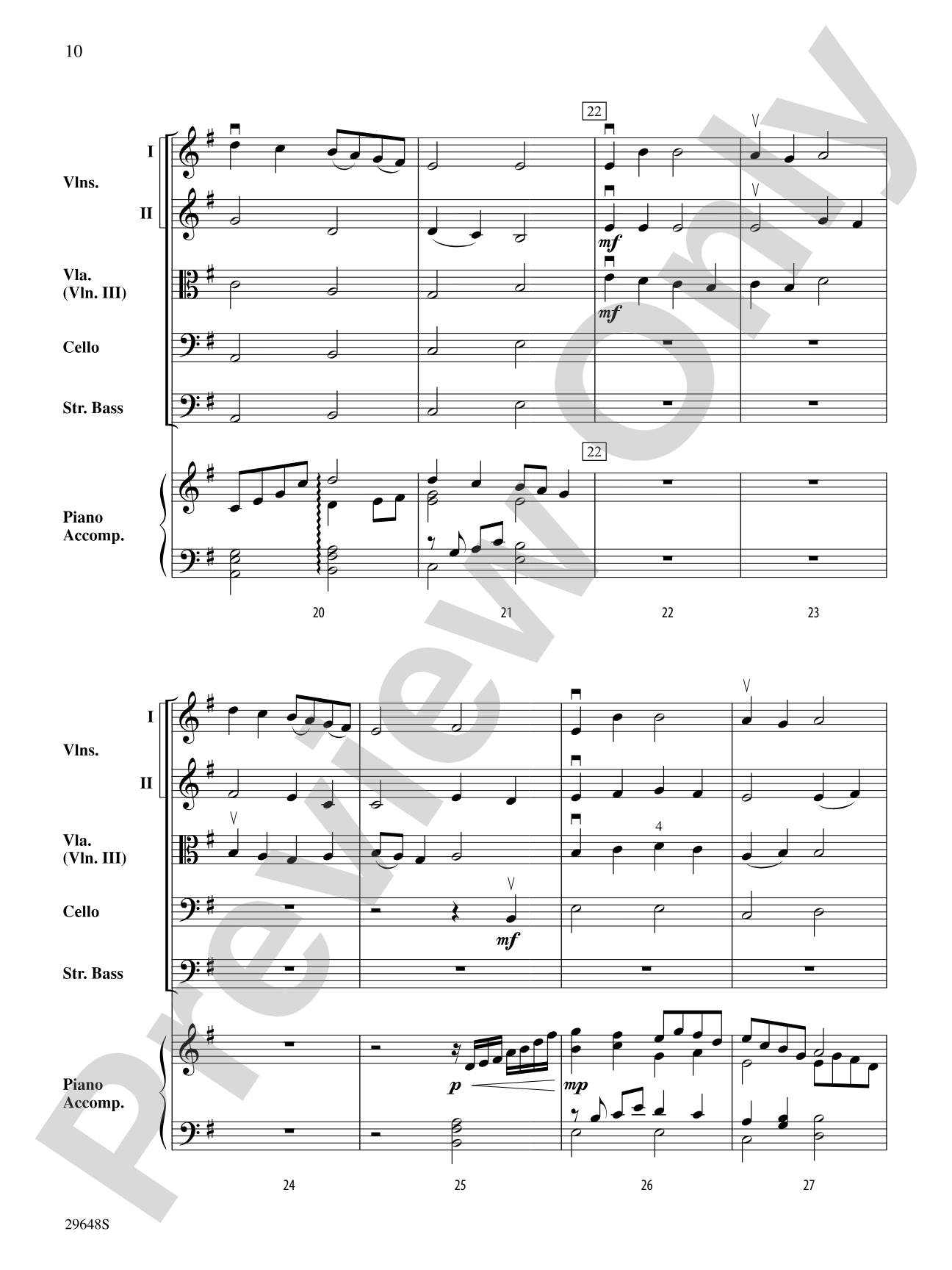 Appalachian Suite: String Orchestra Conductor Score & Parts