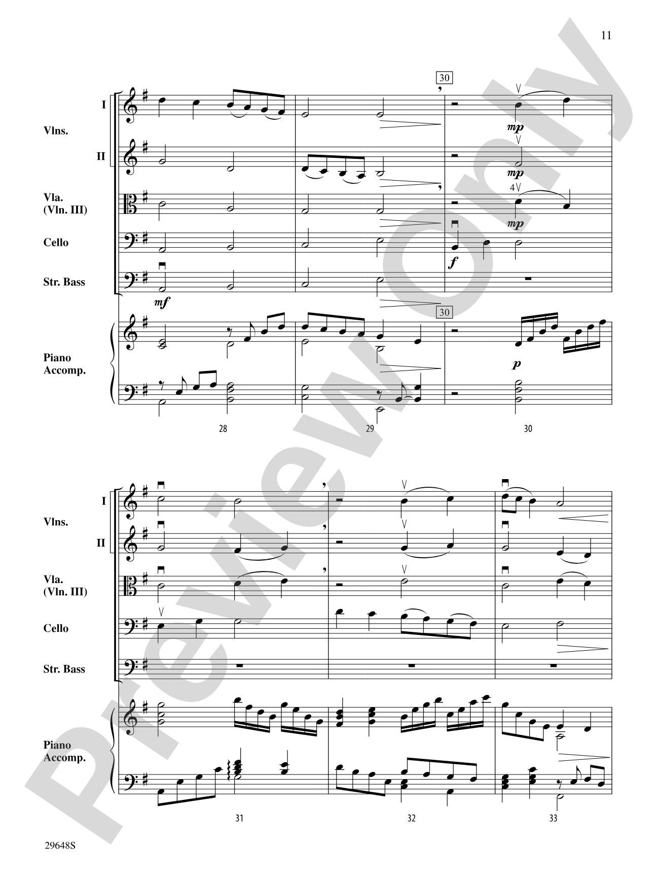 Appalachian Suite: String Orchestra Conductor Score & Parts