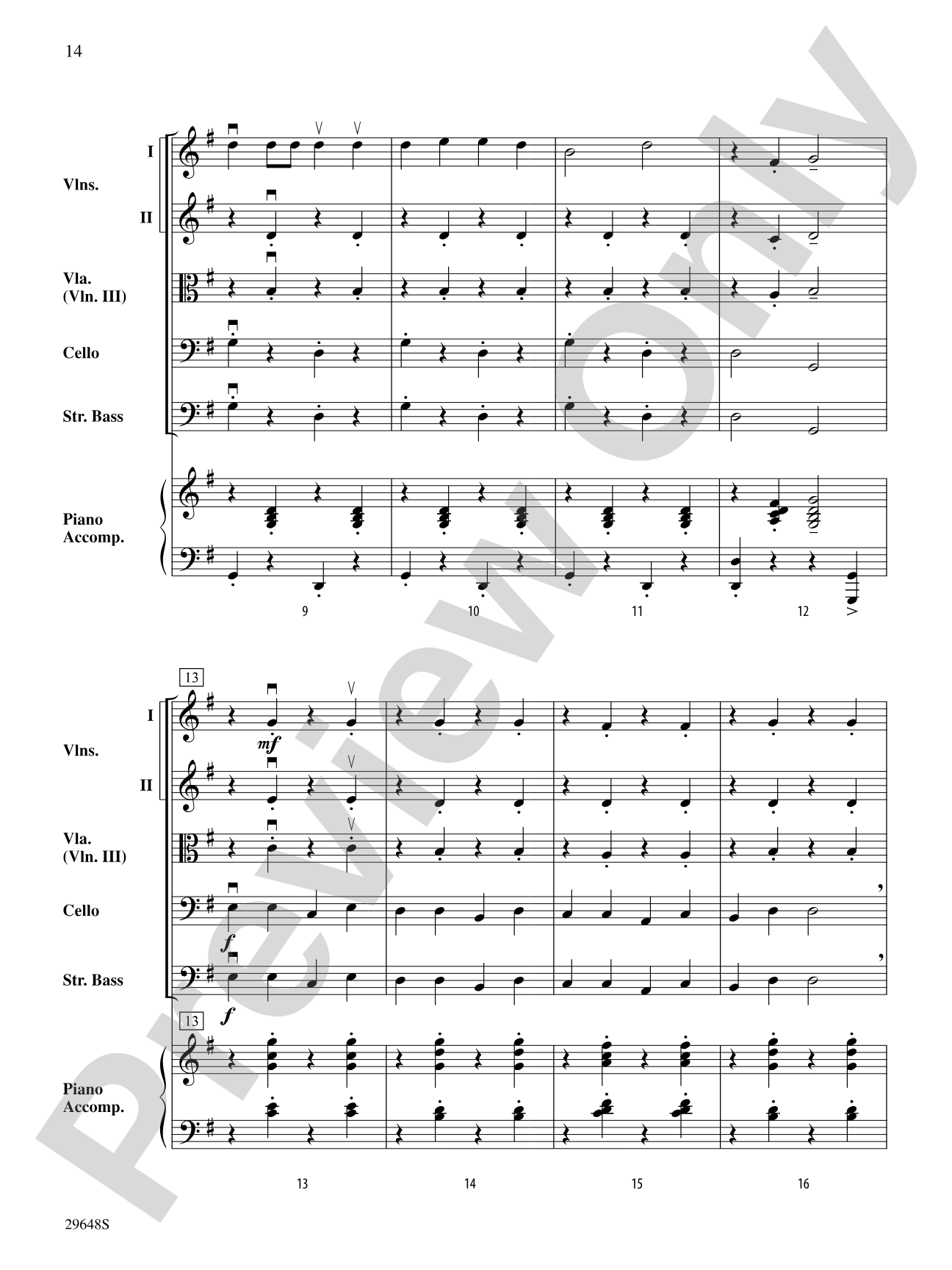 Appalachian Suite: String Orchestra Conductor Score & Parts