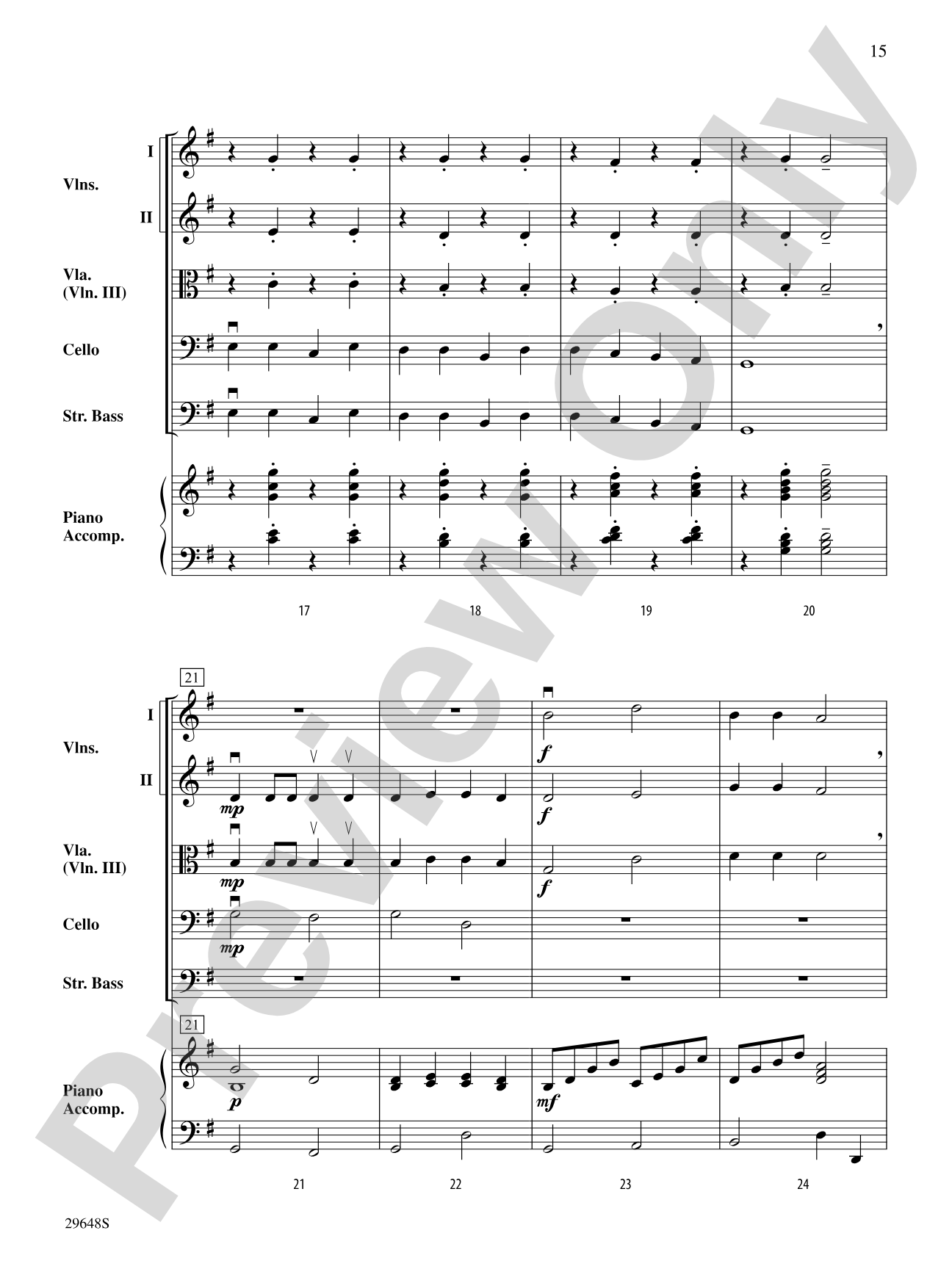 Appalachian Suite: String Orchestra Conductor Score & Parts