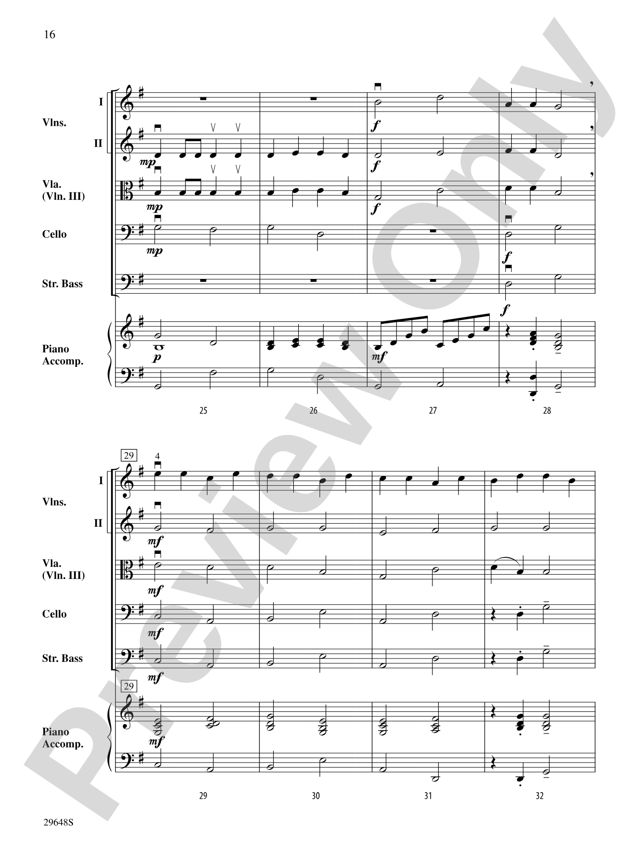Appalachian Suite: String Orchestra Conductor Score & Parts