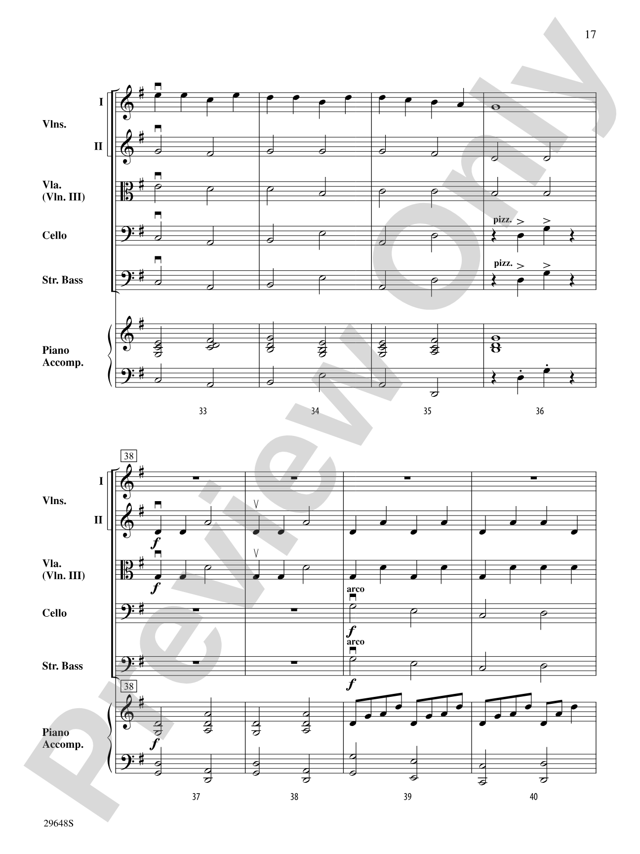 Appalachian Suite: String Orchestra Conductor Score & Parts
