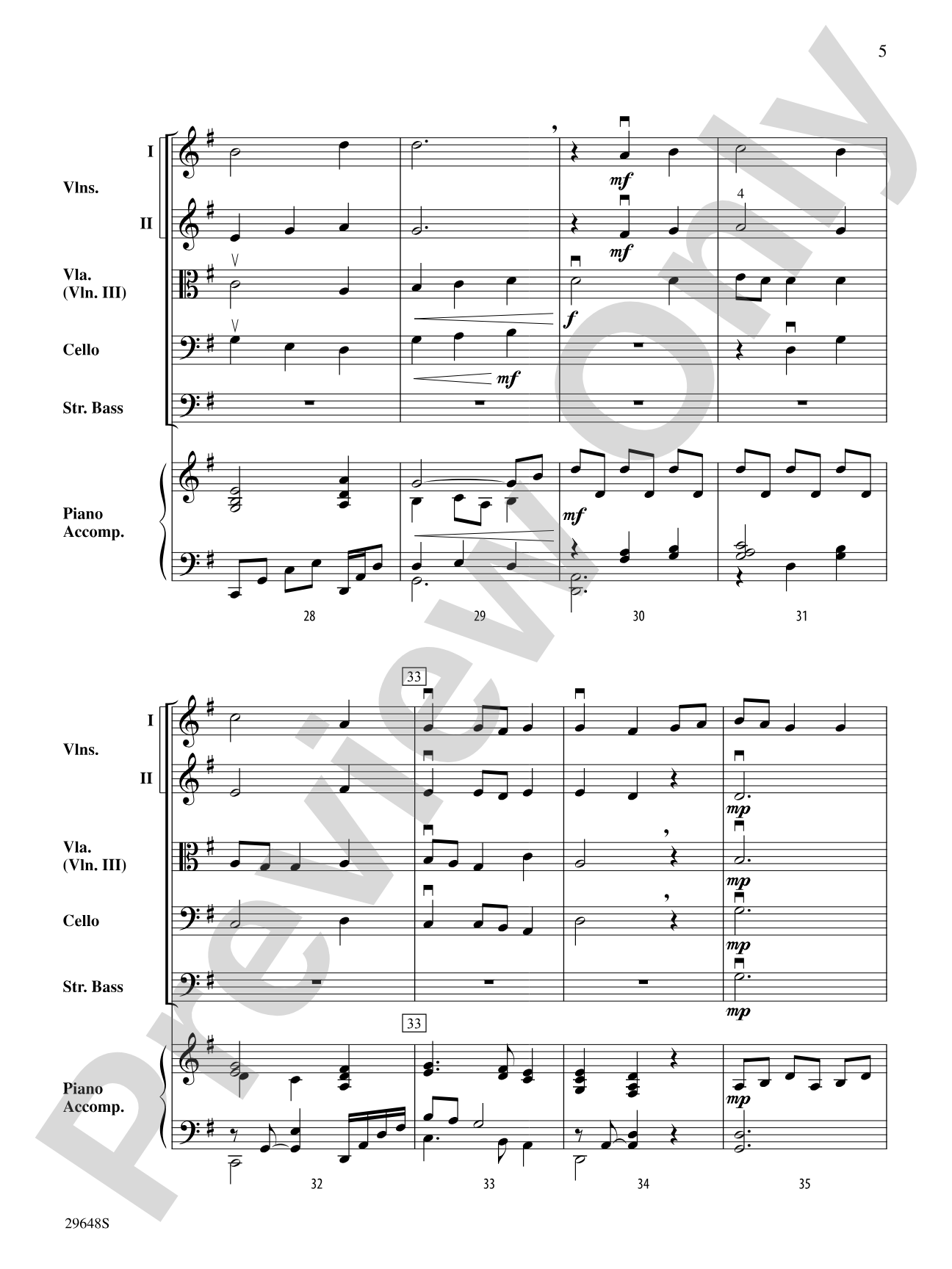 Appalachian Suite: String Orchestra Conductor Score & Parts