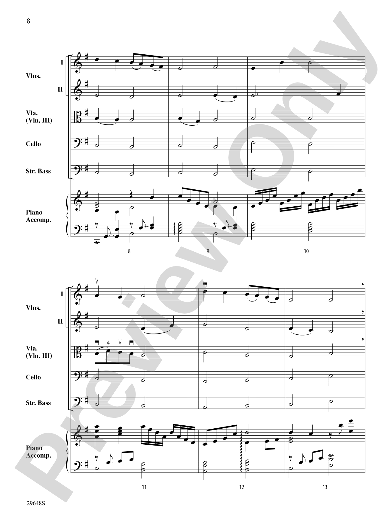 Appalachian Suite: String Orchestra Conductor Score & Parts