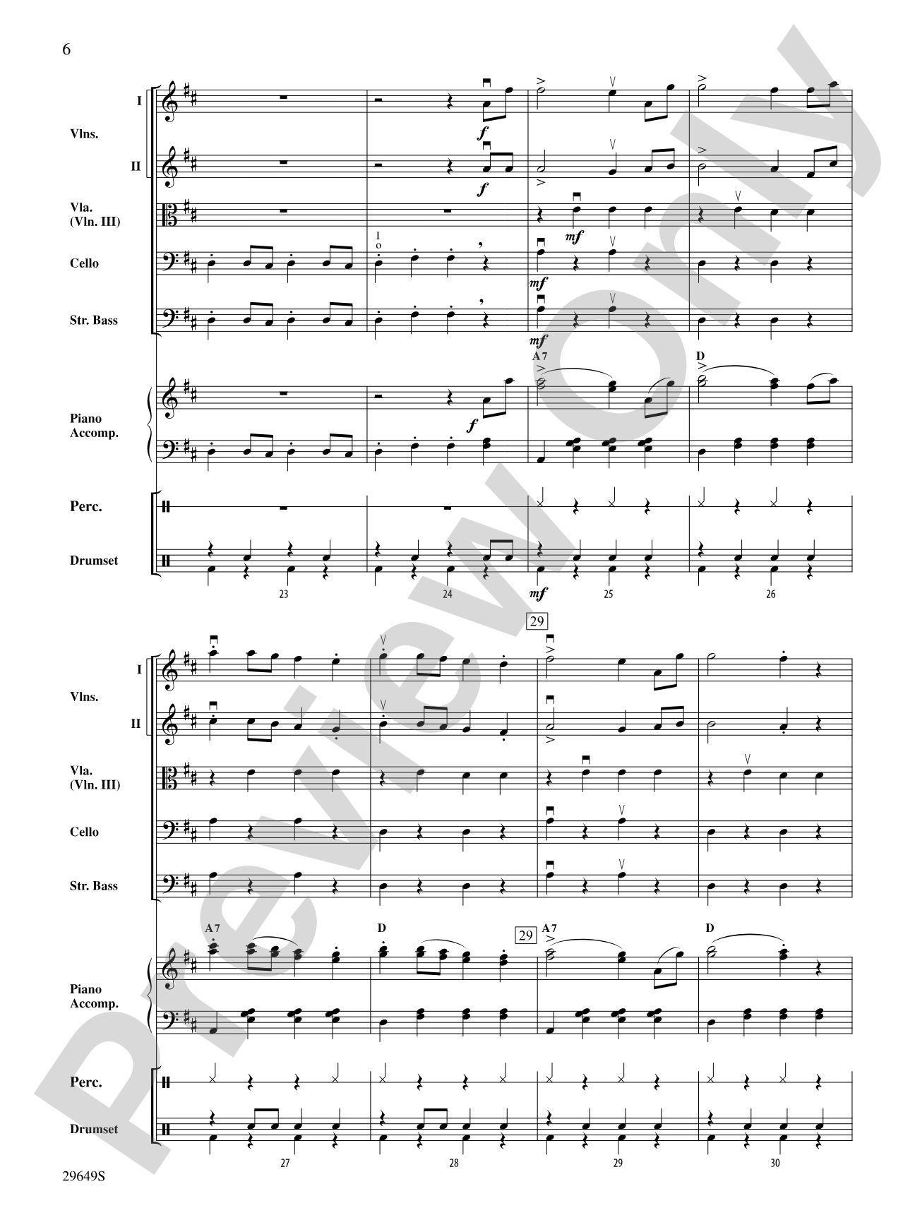 A Concert in Vienna: String Orchestra Conductor Score & Parts