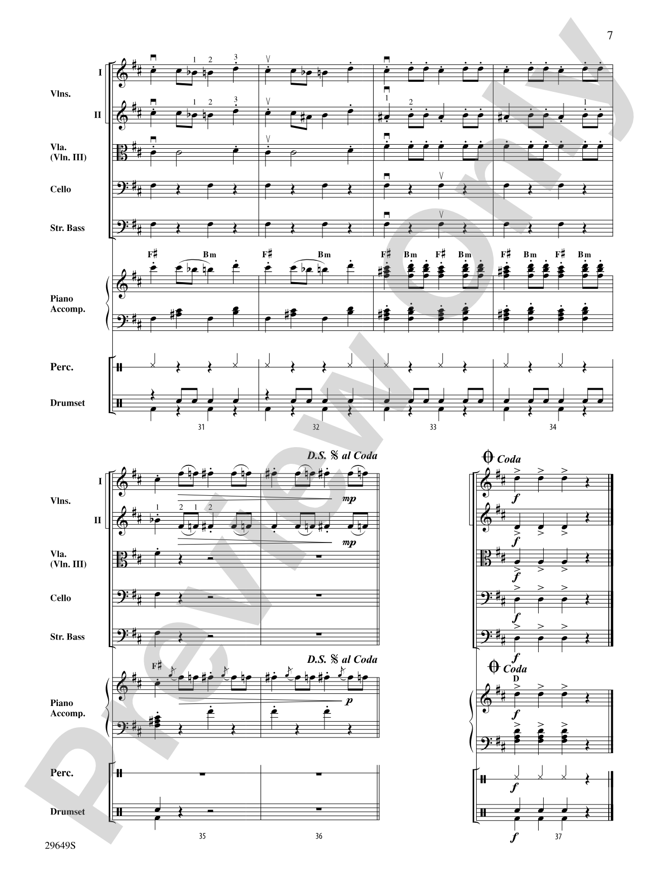 A Concert in Vienna: String Orchestra Conductor Score & Parts