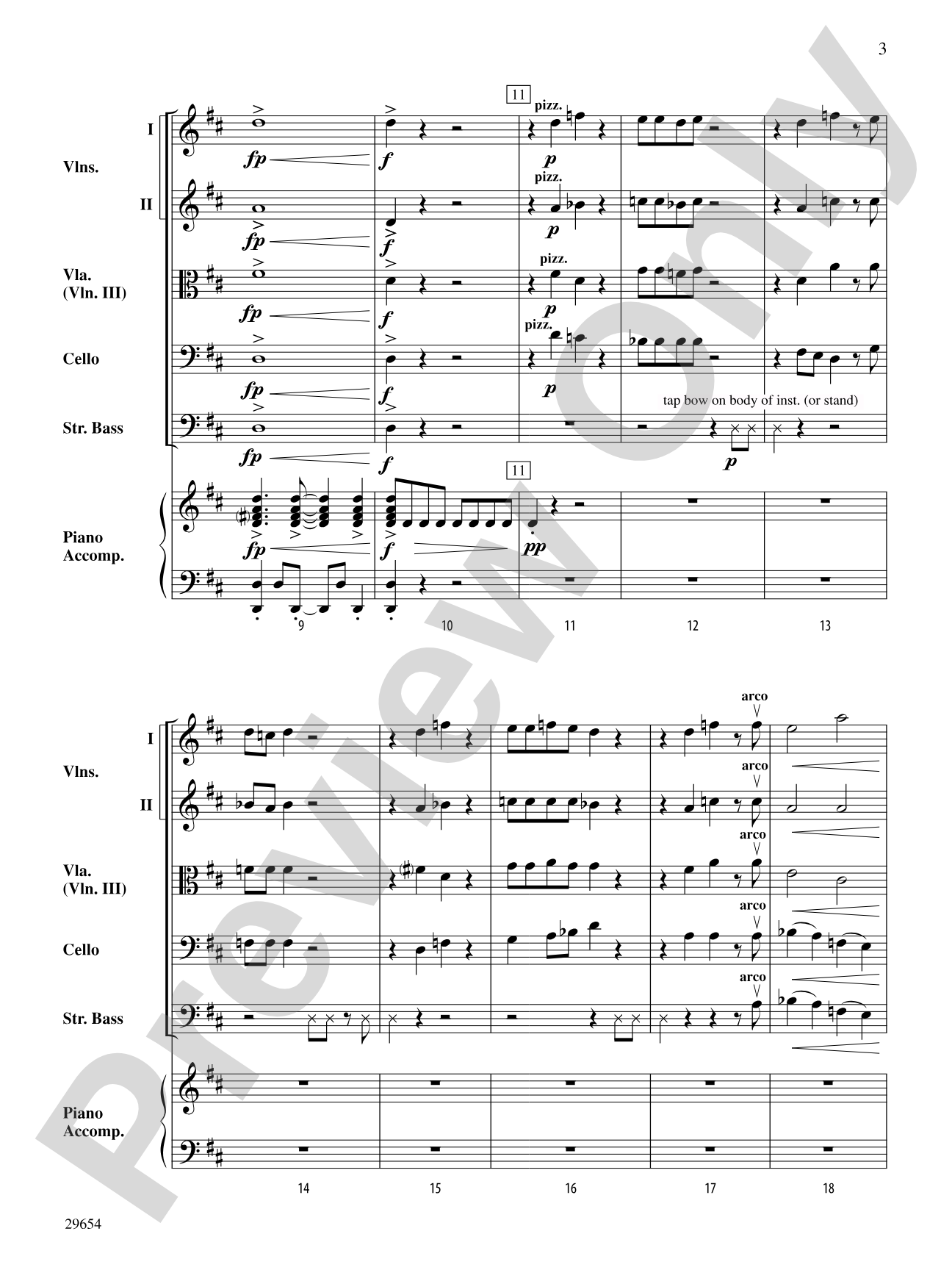 String Pursuit: String Orchestra Conductor Score & Parts