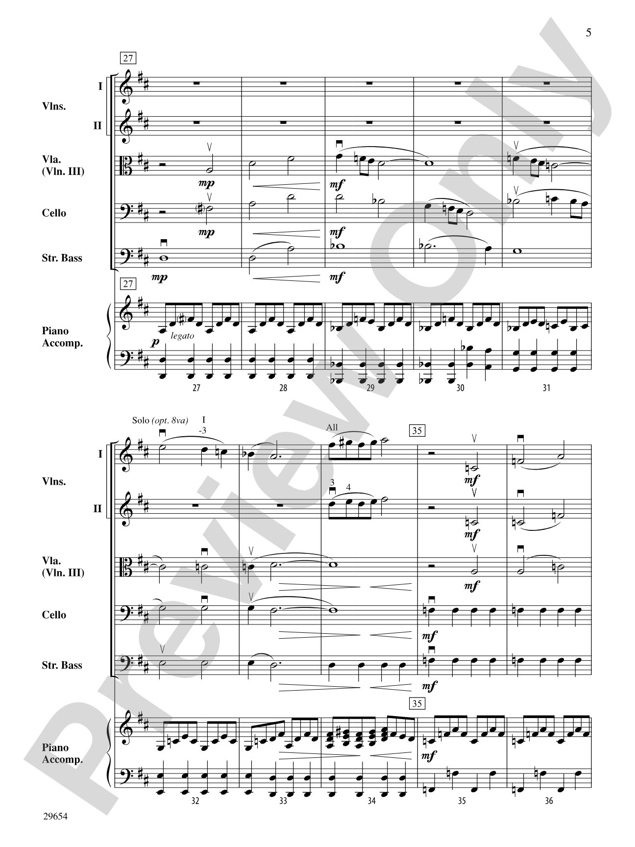 String Pursuit: String Orchestra Conductor Score & Parts
