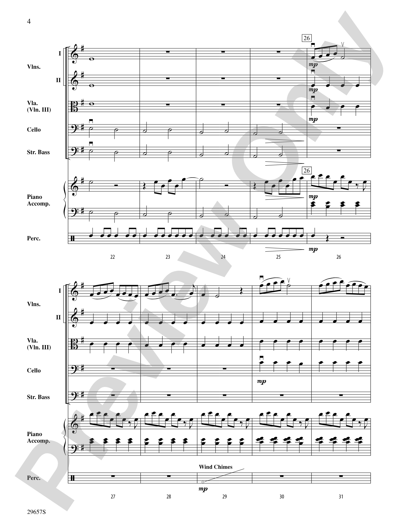 Gamelan (from Cirque du Soleil's "O"): String Orchestra Conductor Score & Parts