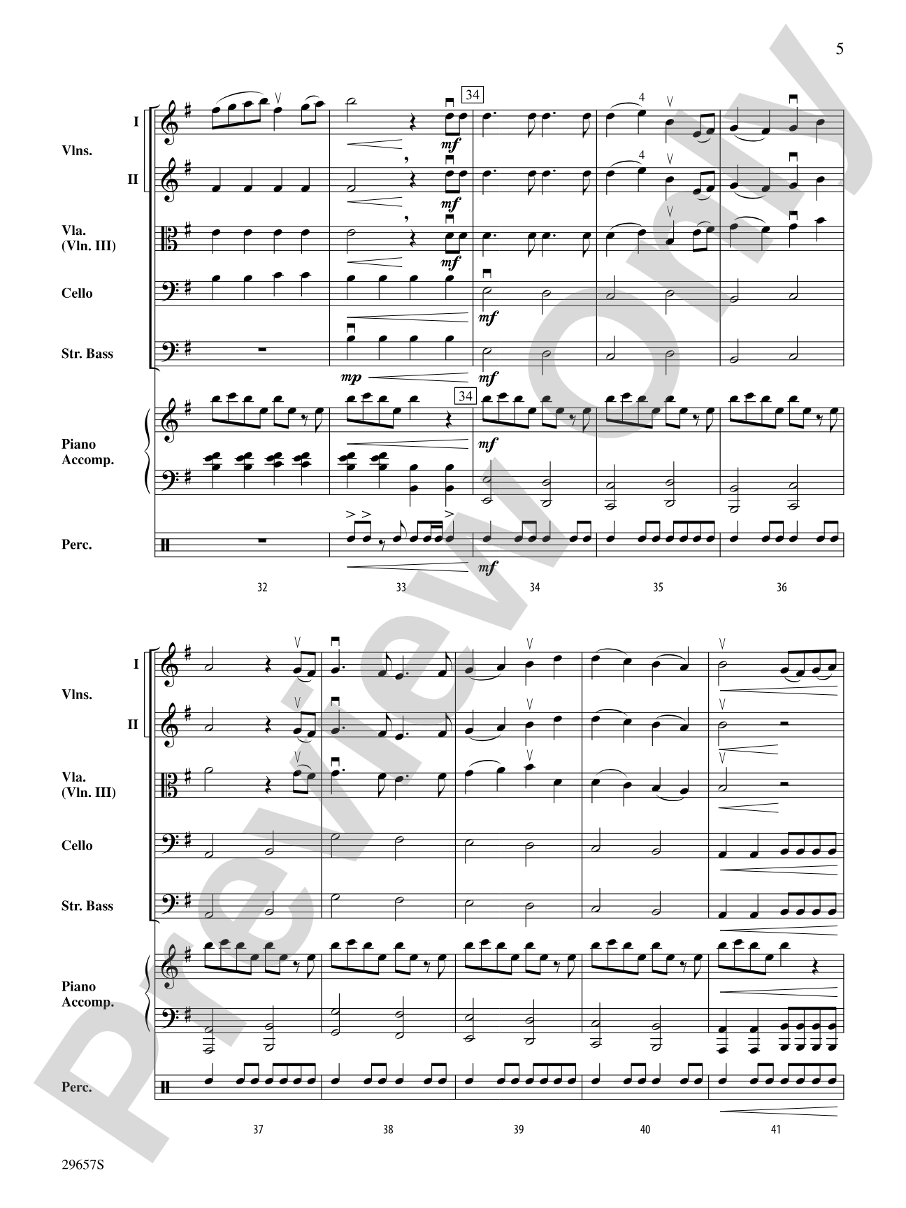 Gamelan (from Cirque du Soleil's "O"): String Orchestra Conductor Score & Parts