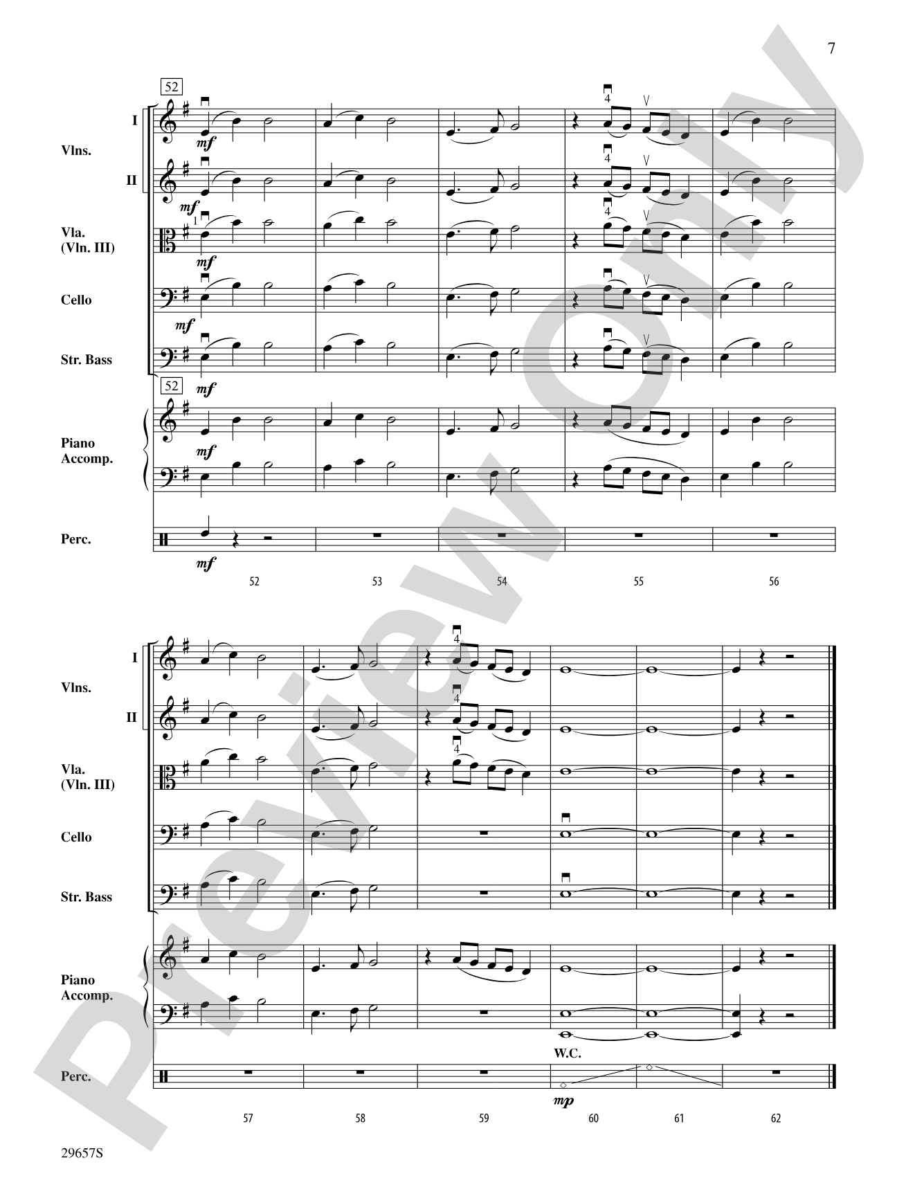 Gamelan (from Cirque du Soleil's "O"): String Orchestra Conductor Score & Parts