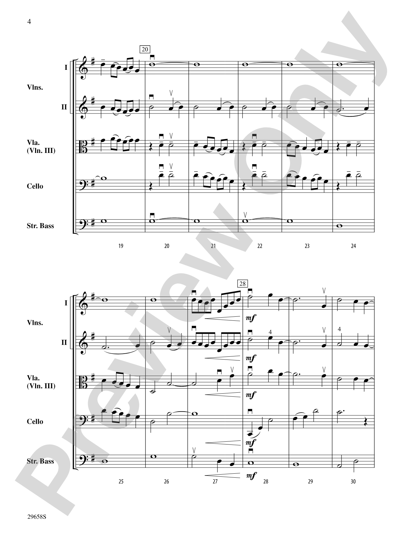 Alone in the Universe (from Seussical the Musical): String Orchestra Conductor Score & Parts